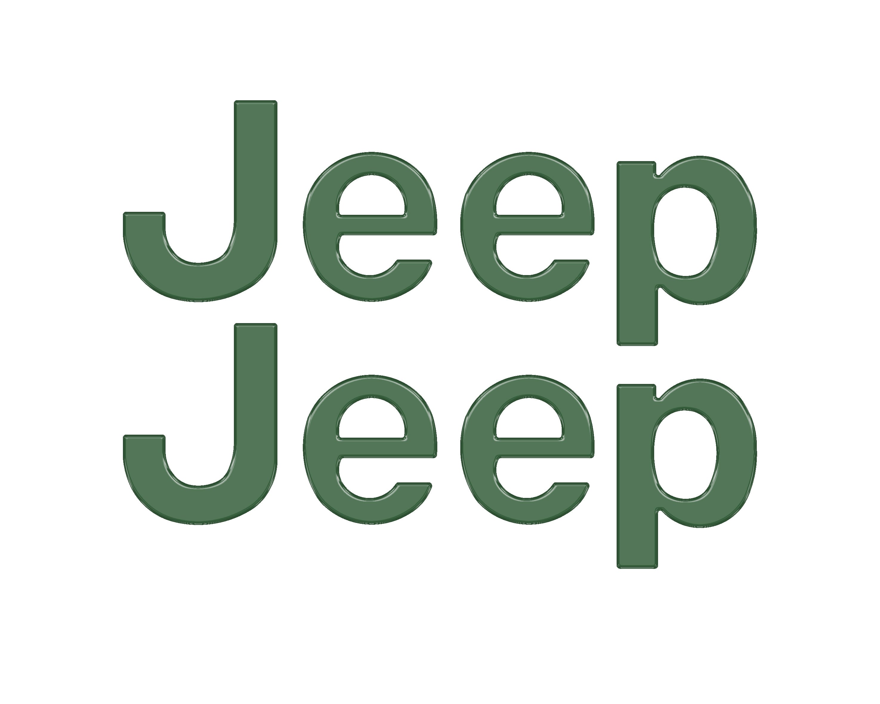 Driver & Passenger Side Emblem Overlays Fits 2019-2026 Jeep Gladiator