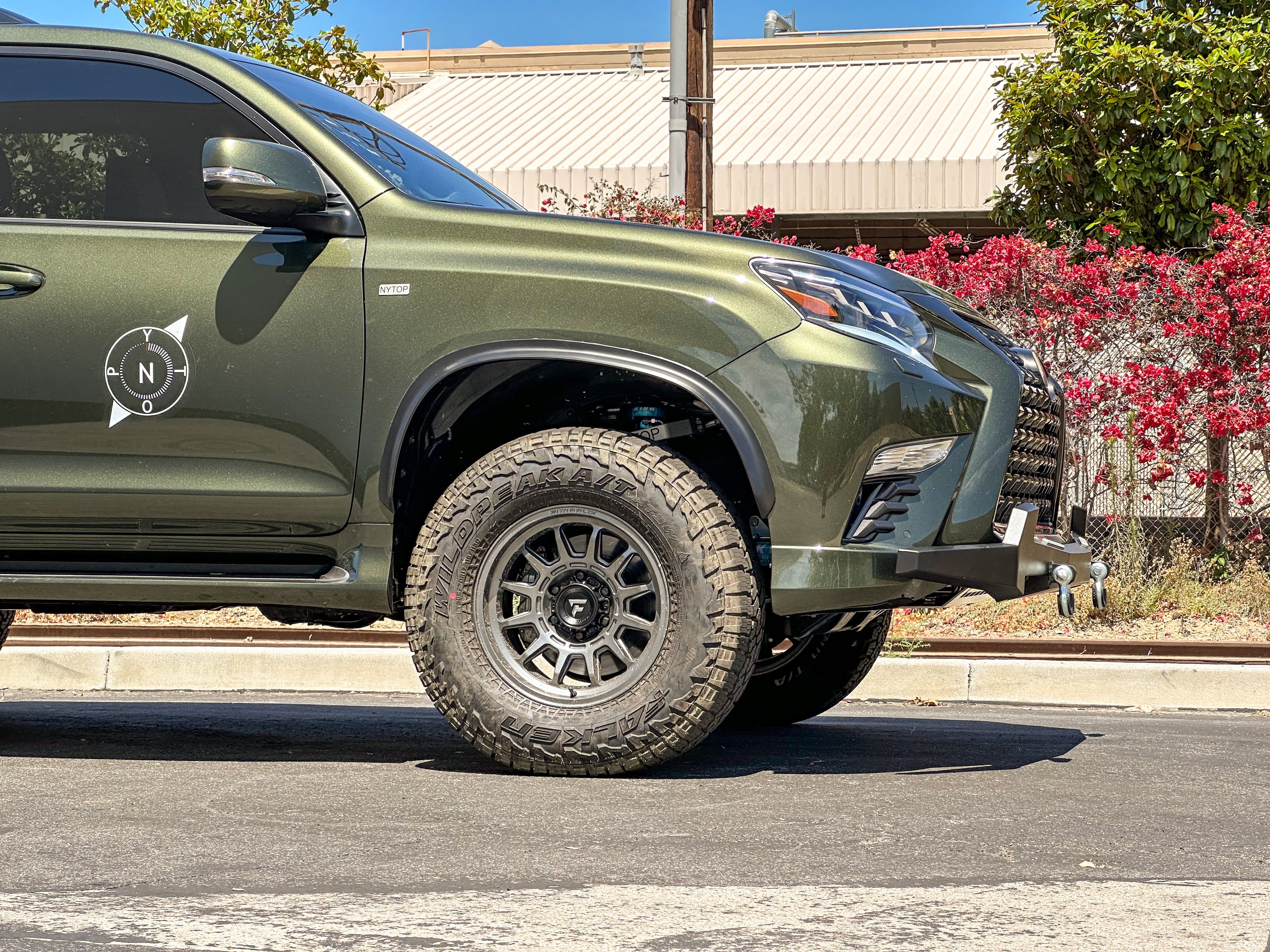 NYTOP Fender Flare Kit For 2010-2023 Lexus GX460/Toyota Prado