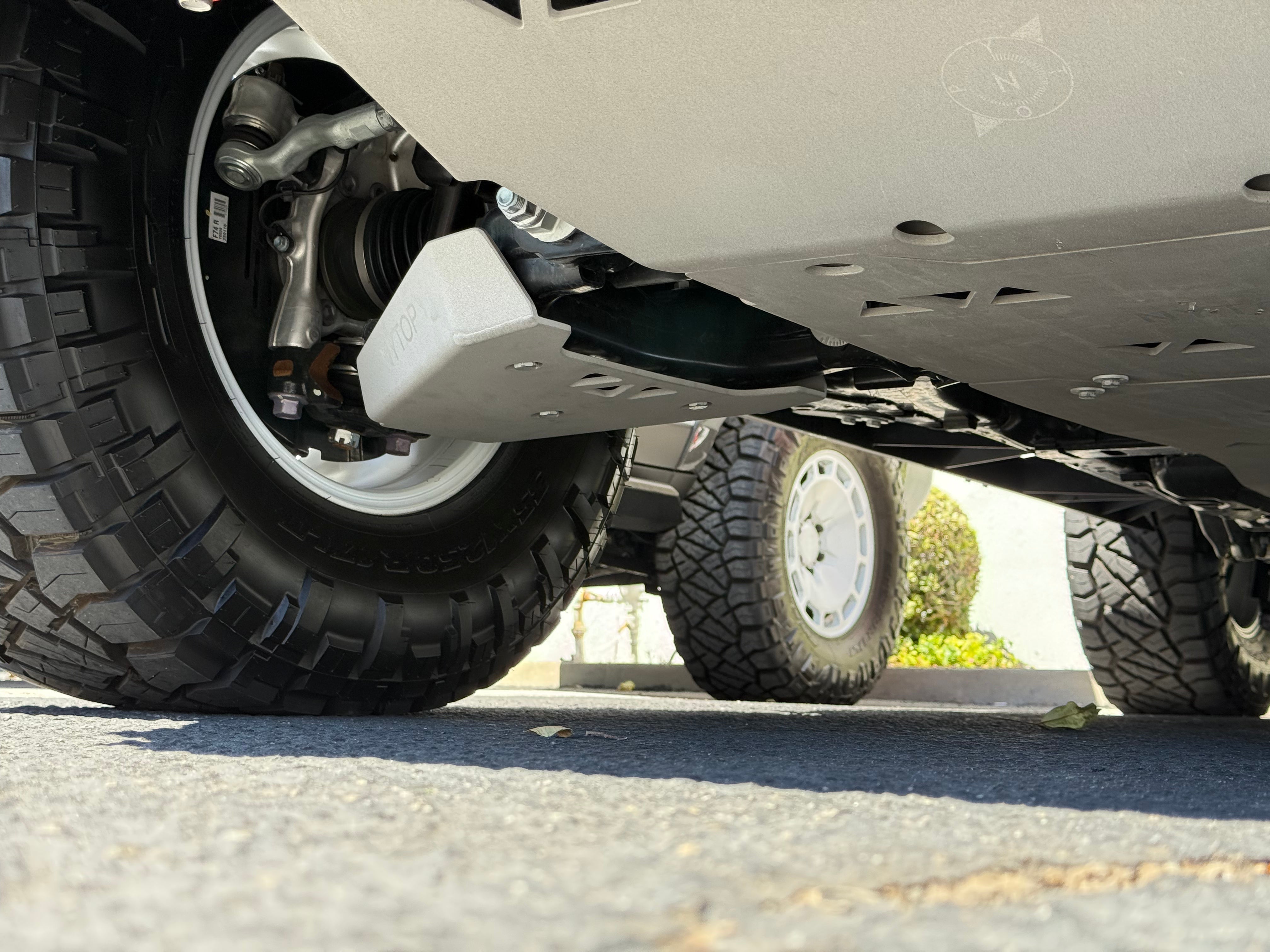 NYTOP Lower Control Arm Skid Plate Kit For 2025-Current Toyota 4Runner