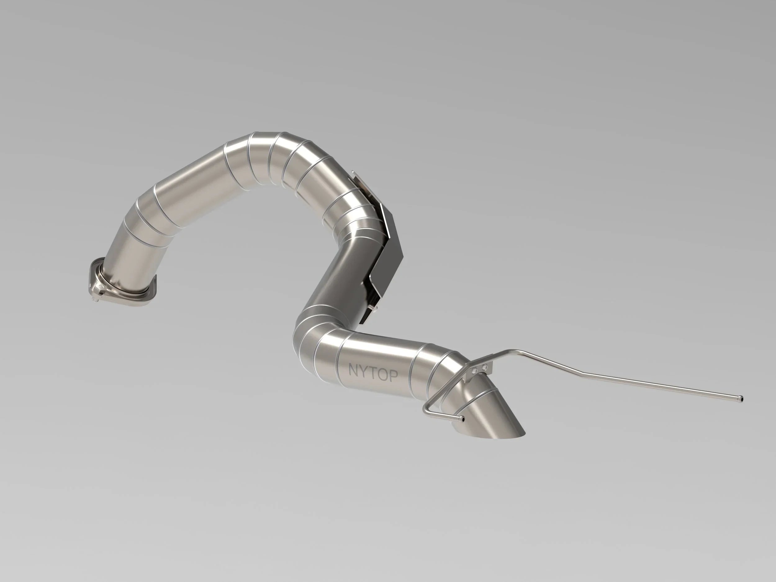 NYTOP Titanium Axle Dump Exhaust For 2024-Current Lexus GX550/Toyota Land Cruiser