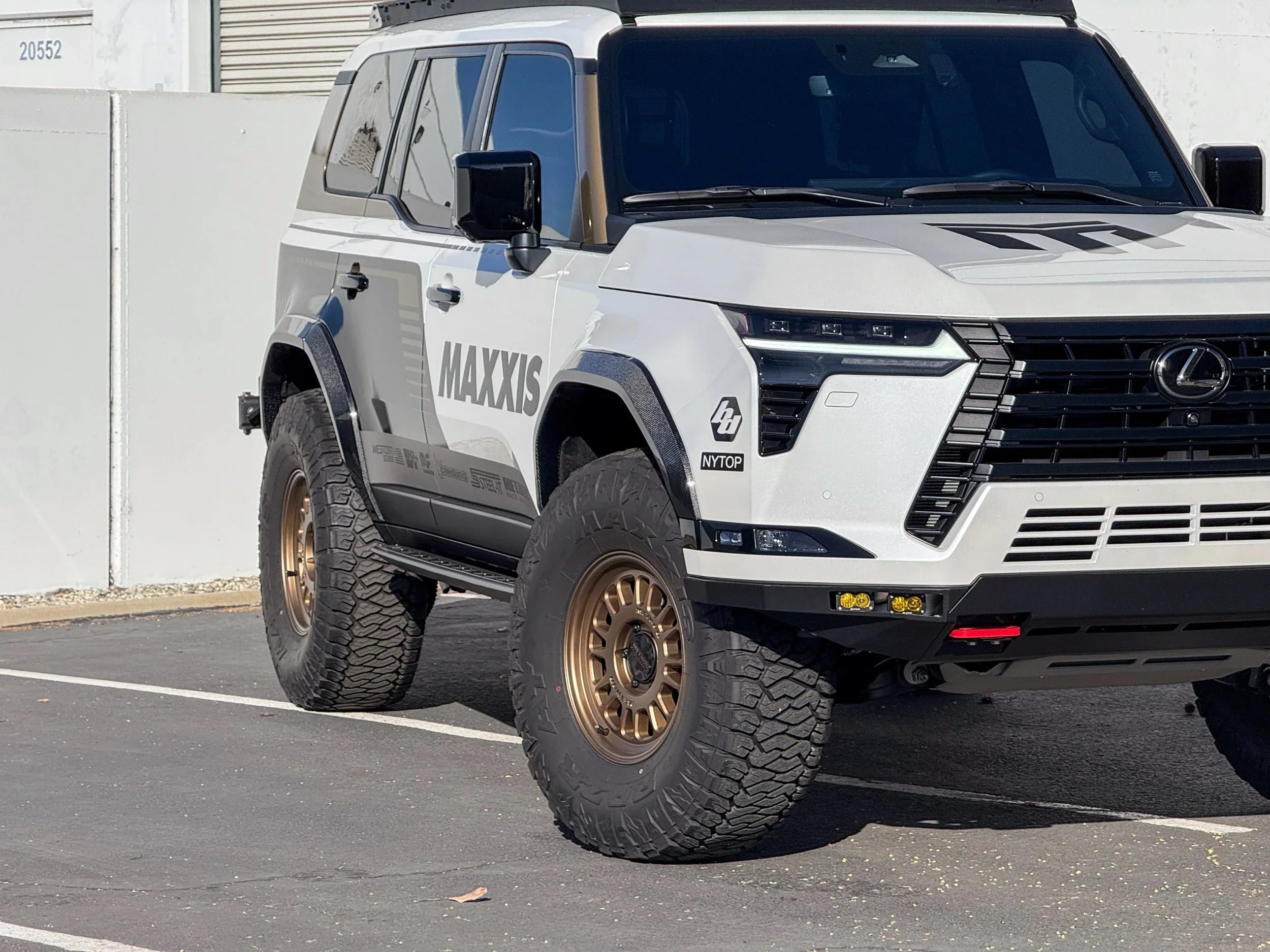 NYTOP Fender Flare Kit For 2024-Current Lexus GX550