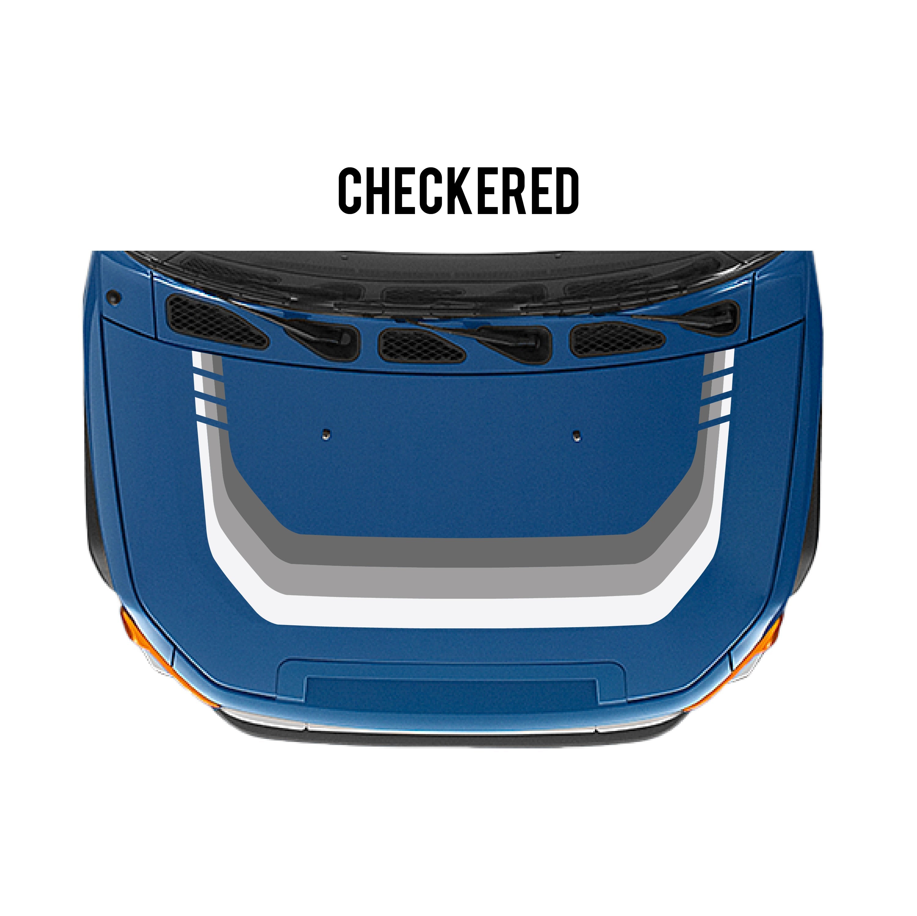 2007-14 Checkered Stripe Kit For FJ Cruiser