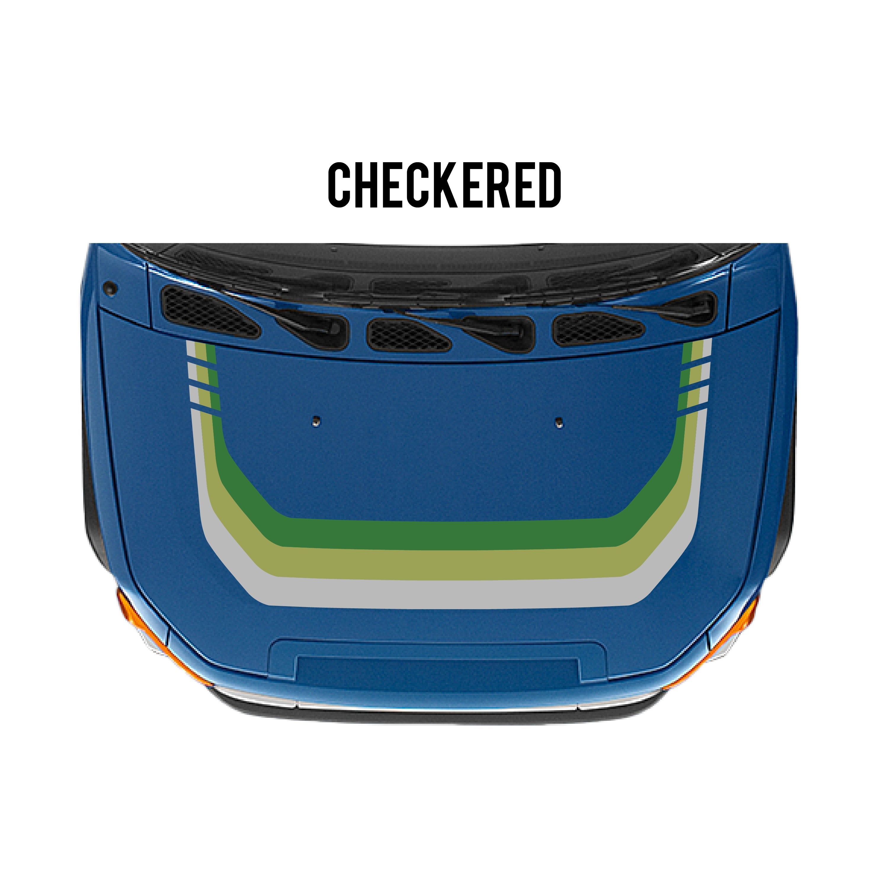 2007-14 Checkered Stripe Kit For FJ Cruiser