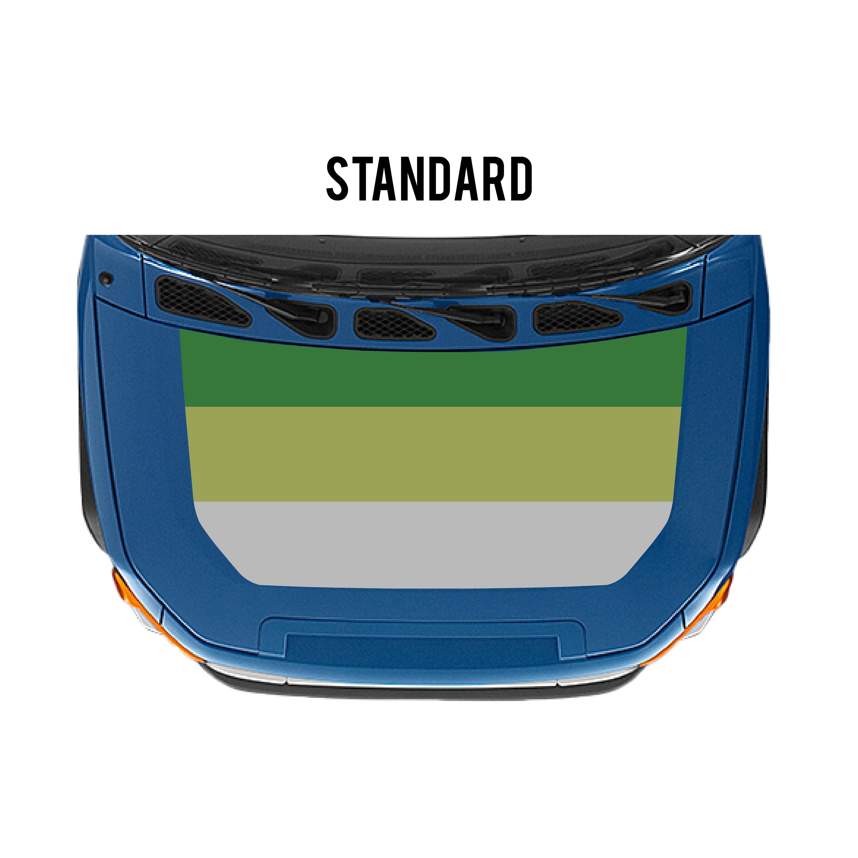 2007-14 Checkered Stripe Kit For FJ Cruiser