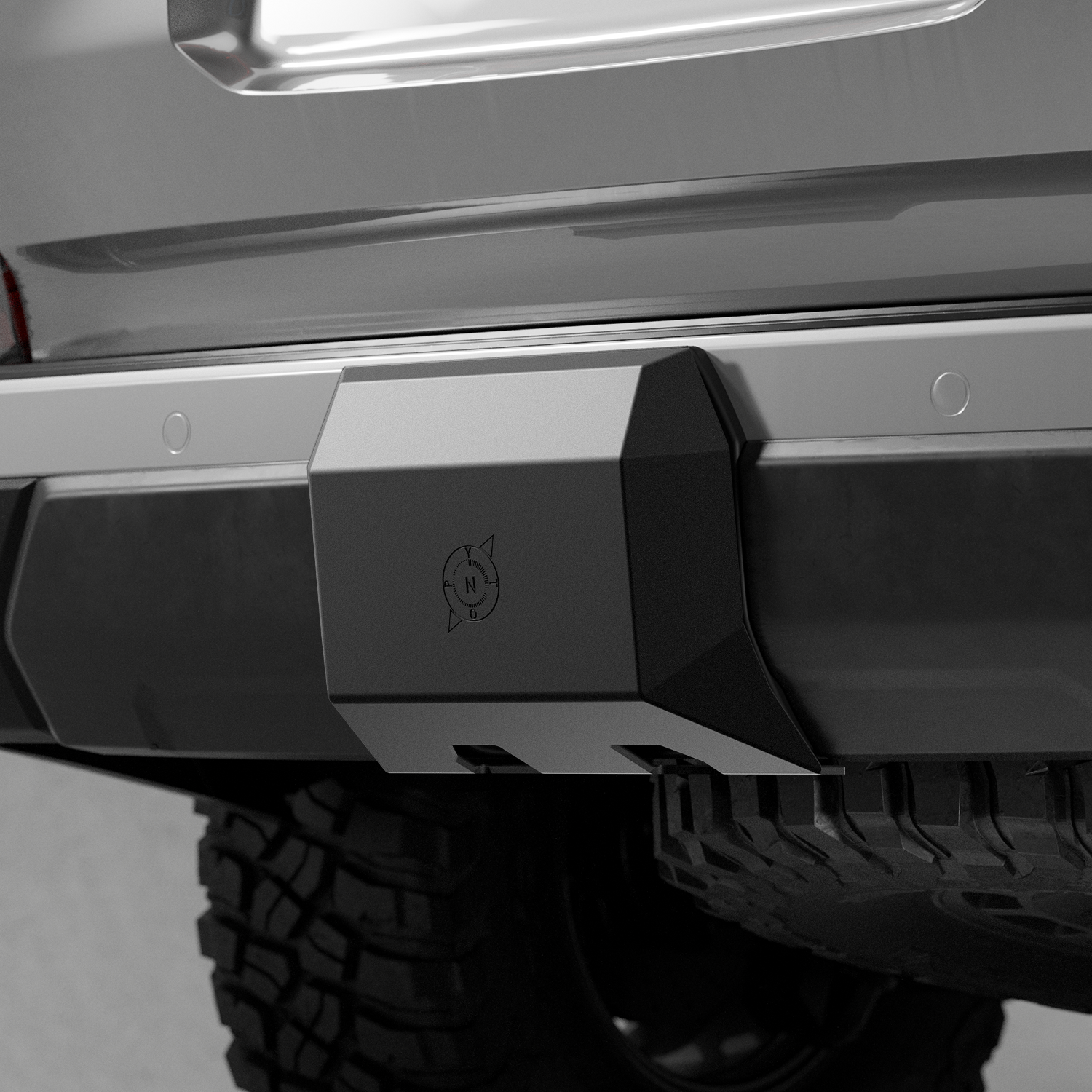 NYTOP Rear Hitch Skid Cover For 2024-Current Lexus GX550