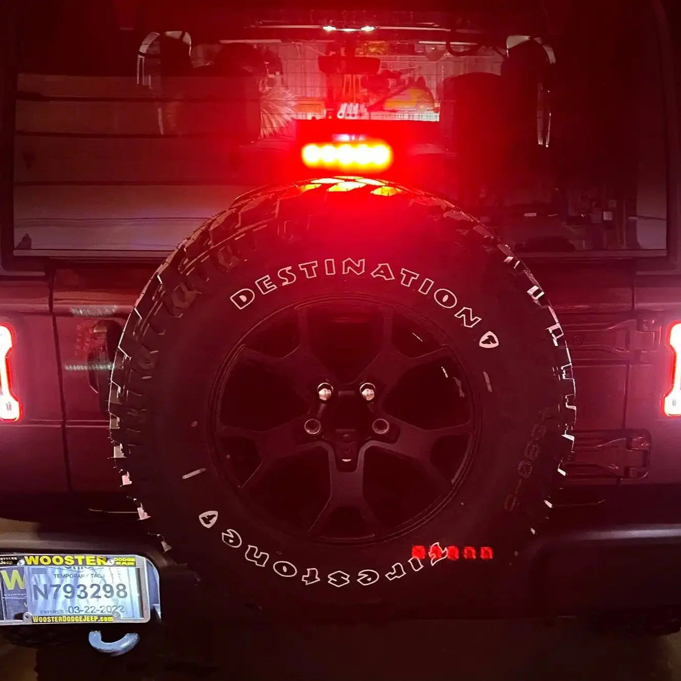 ORACLE Lighting For Jeep Wrangler JL "Smoked Lens" LED Third Brake Light