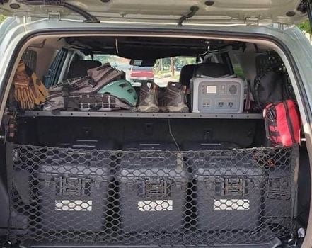 RADO MOLLE Cargo System | Molle Panels and Shelf For 4Runner 5G