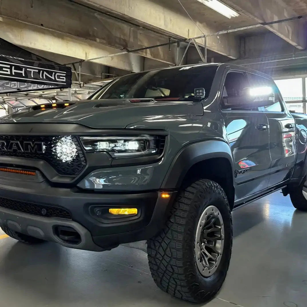 LED Off-Road Side Mirror Ditch Lights For 2019-2026 RAM 1500 DT