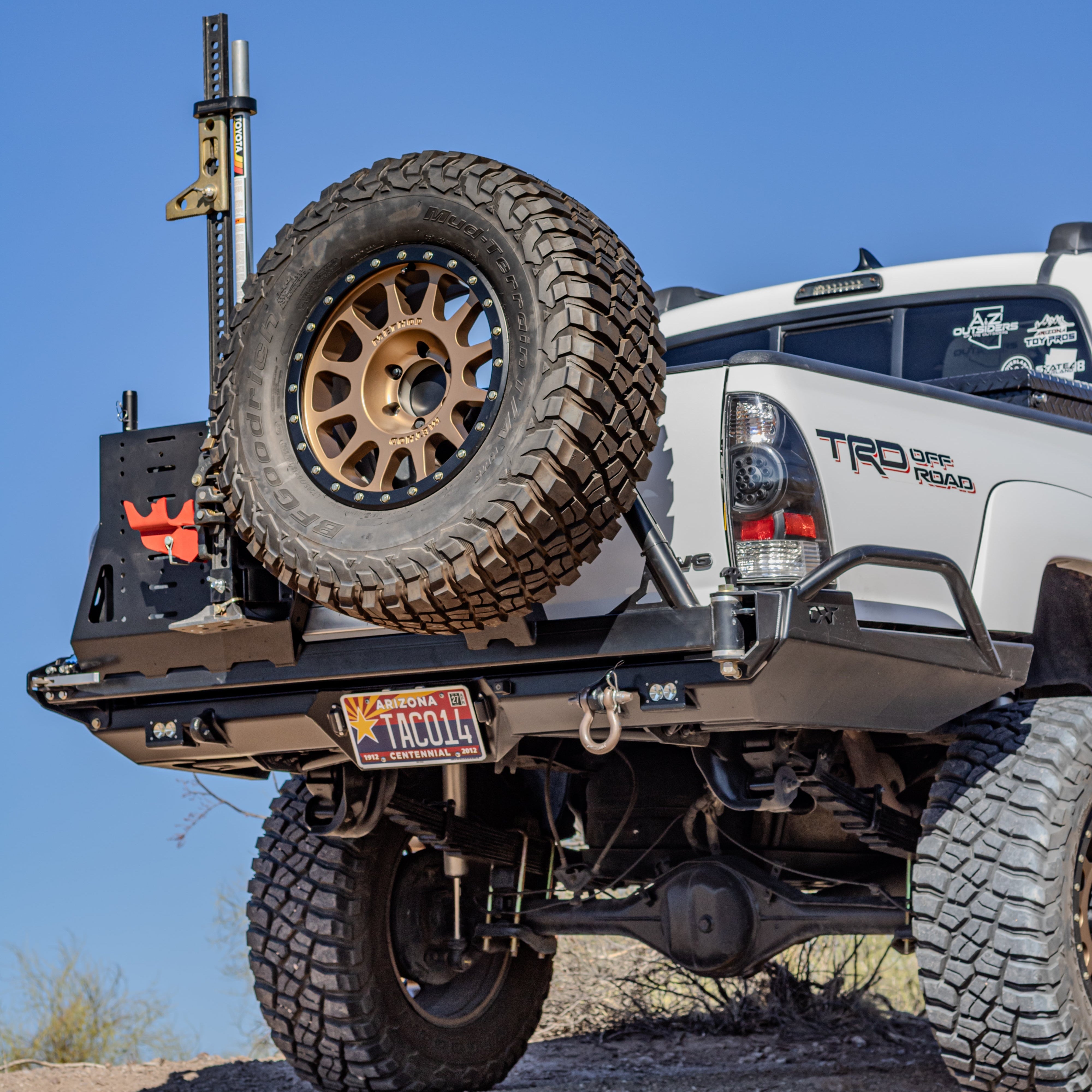 High Clearance Rear Bumper For Toyota Tacoma 2nd Gen / 2005-2015