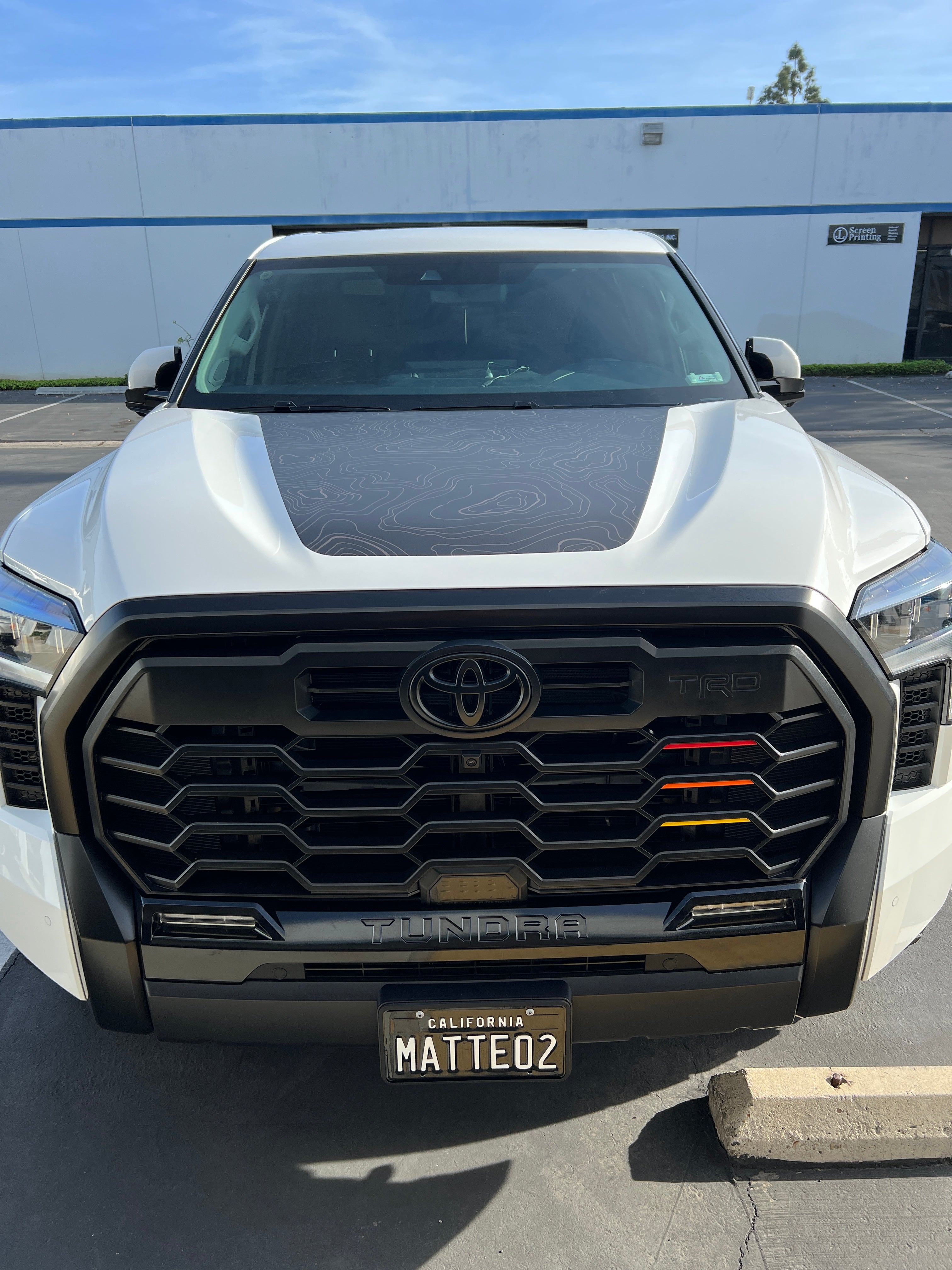 Hood Stamp For 3rd Gen Tundra (2022-2025)
