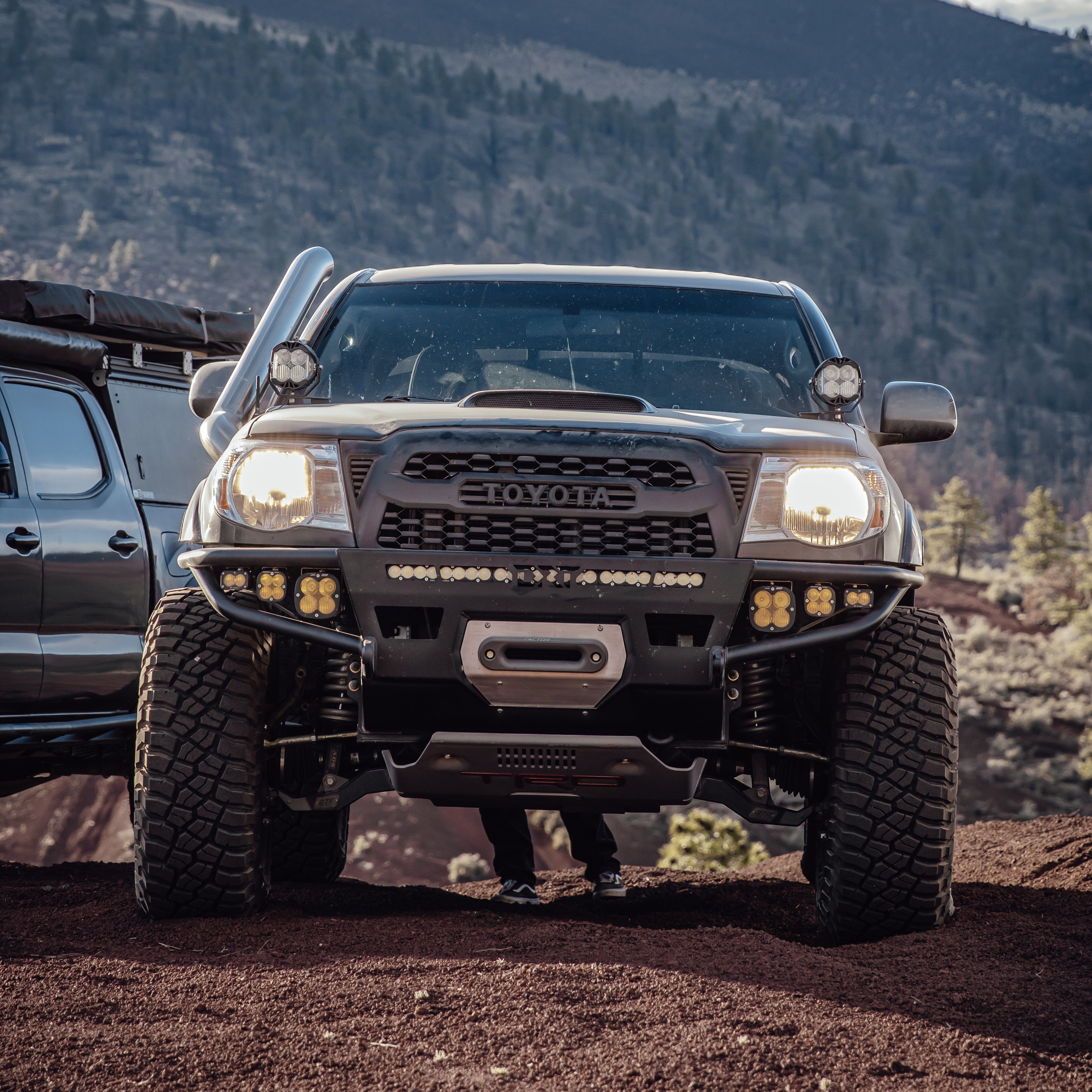 Hybrid Front Bumper For Toyota Tacoma 2nd Gen / 2005-2011