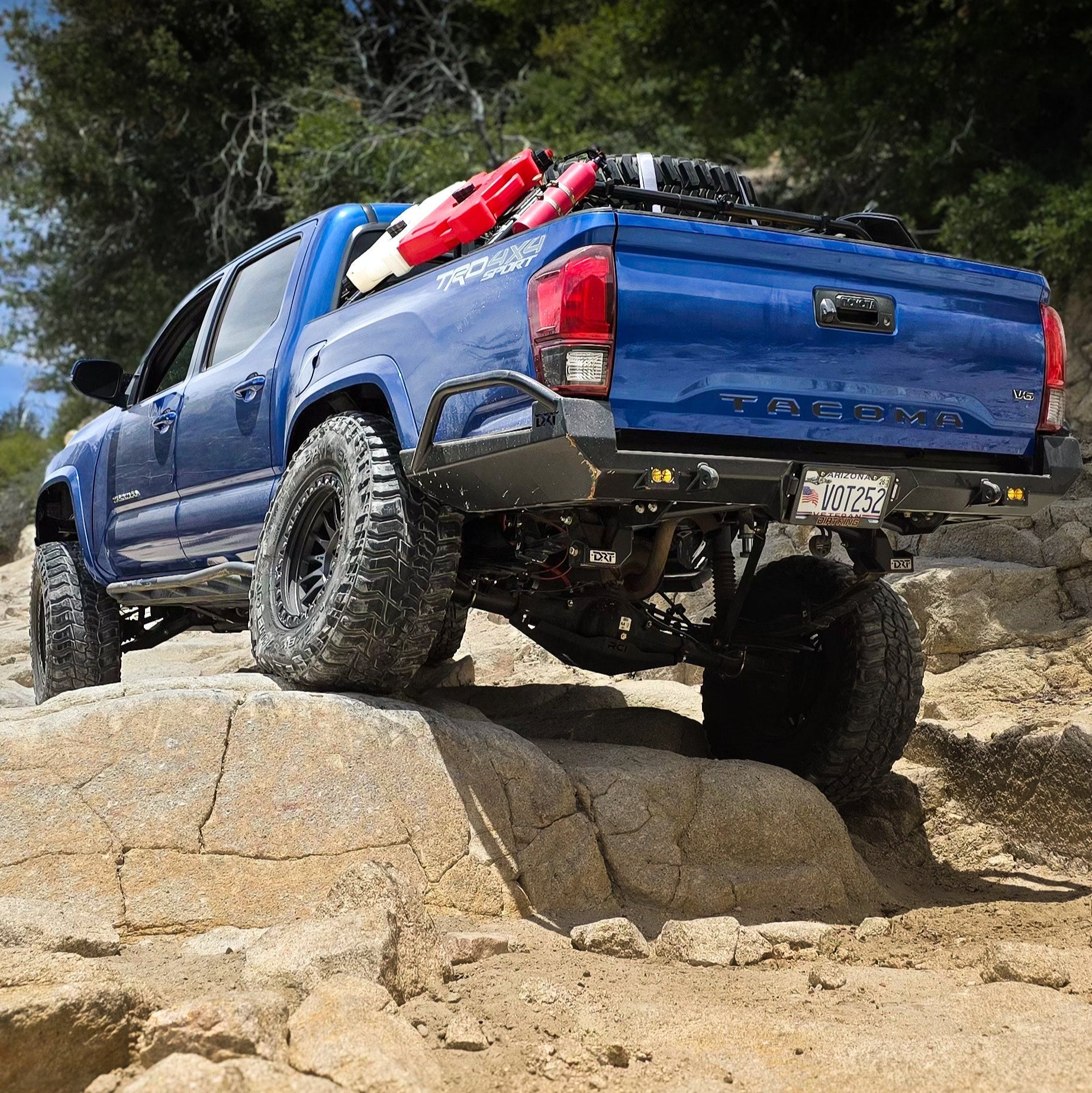 High Clearance Rear Bumper For Toyota Tacoma / 3rd Gen / 2016-2023