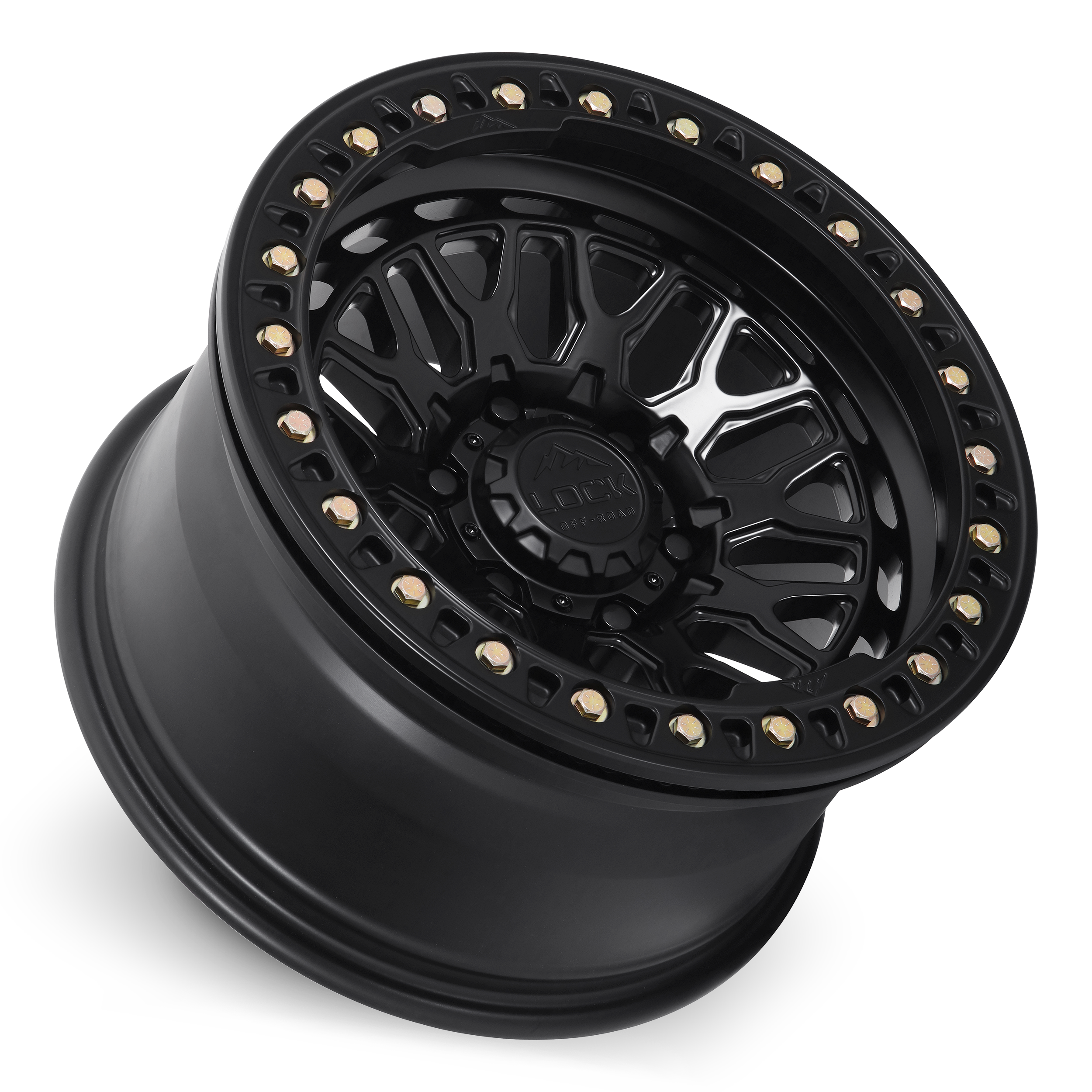 INVADER - MATTE BLACK FORGED BEADLOCK