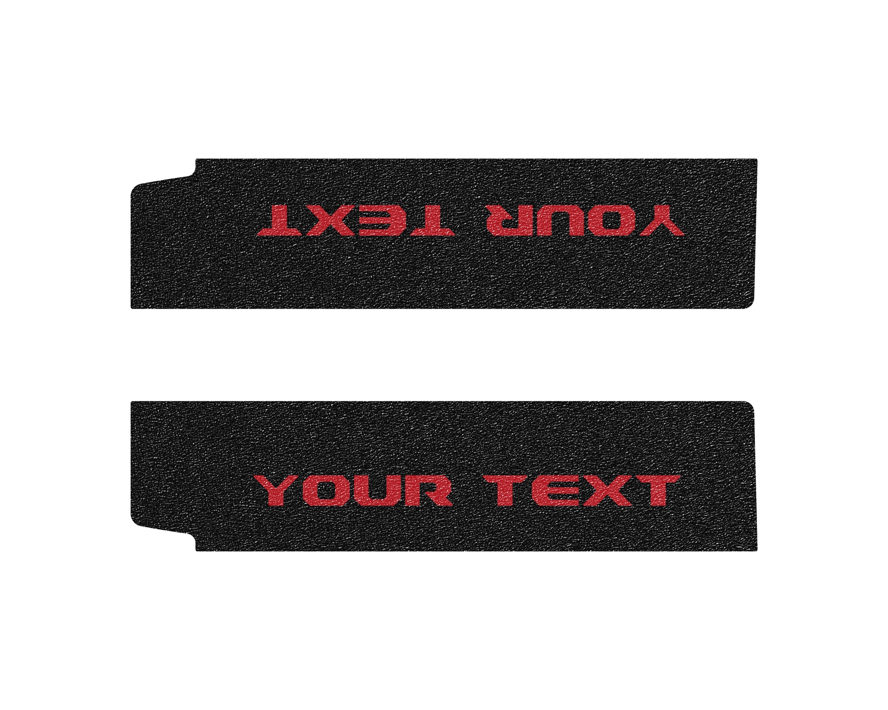 Textured Door Sill Protection Overlays Fits 2019-2026 Jeep Gladiator
