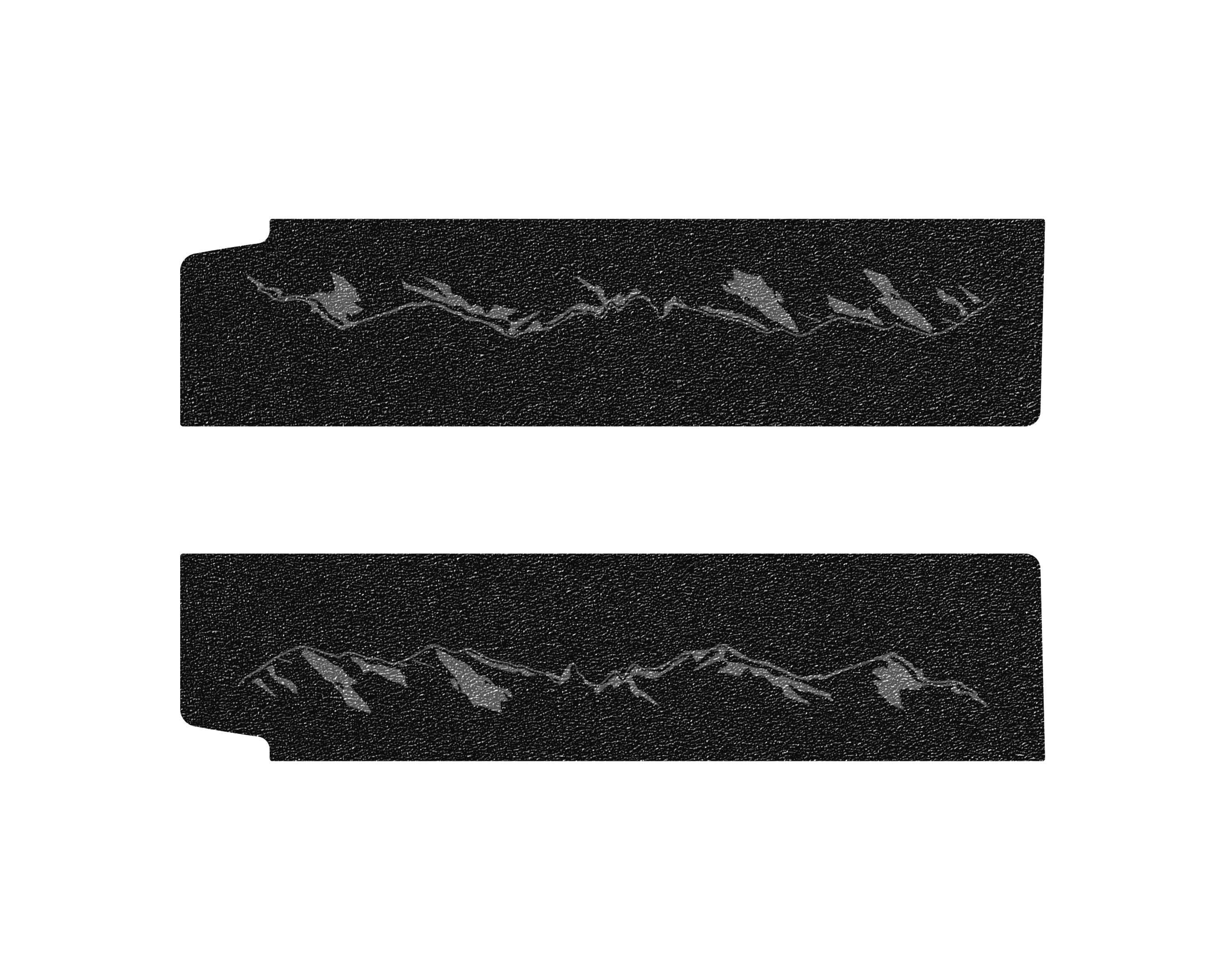 Textured Door Sill Protection Overlays Fits 2019-2026 Jeep Gladiator