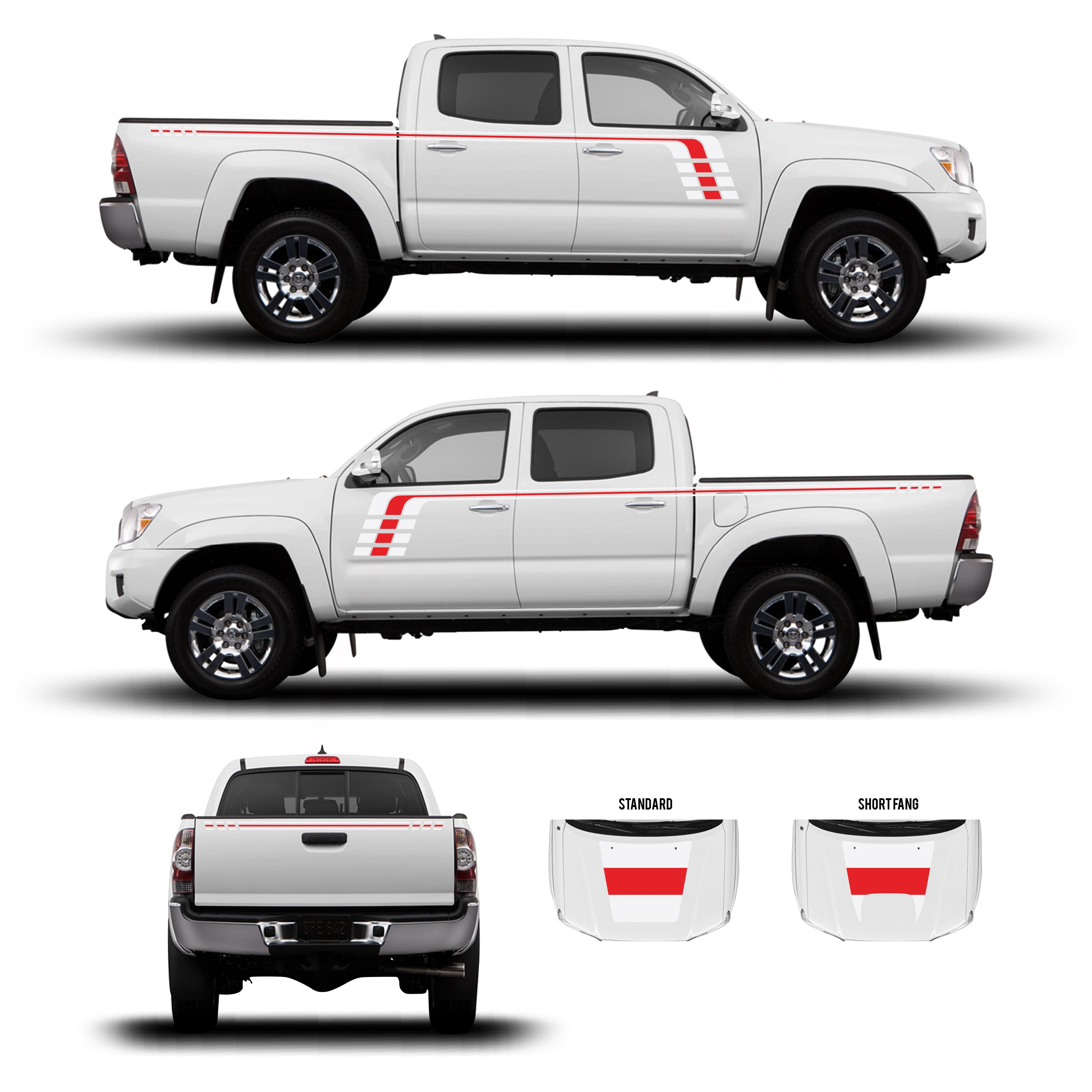 2005-15 Checkered Stripe Kit For Tacoma