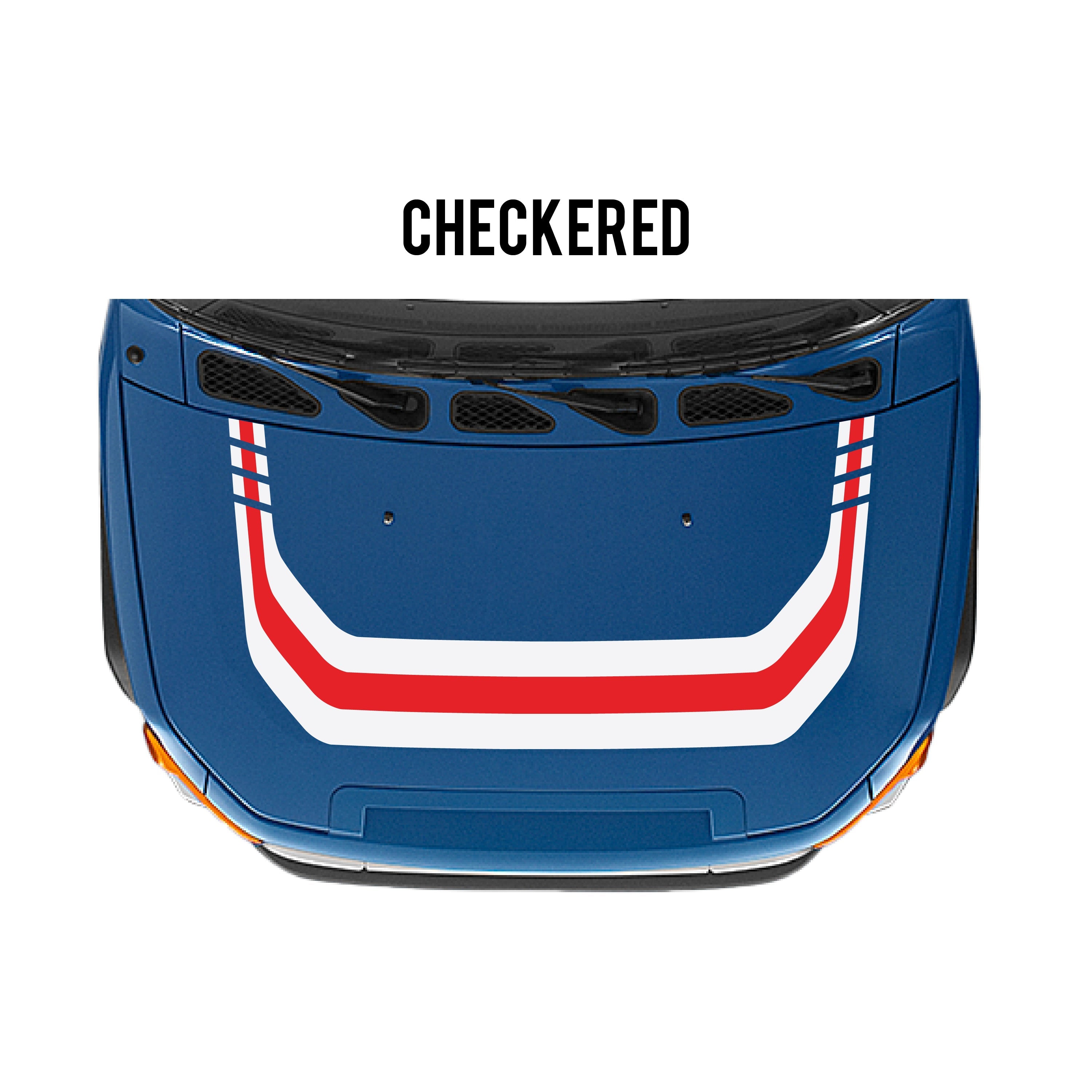 2007-14 Checkered Stripe Kit For FJ Cruiser
