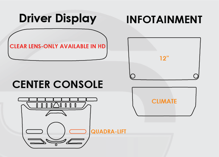 Screen ProTech Kit For Jeep Grand Wagoneer