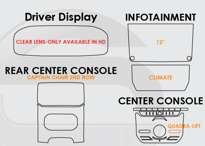 Screen ProTech Kit For Jeep Grand Wagoneer