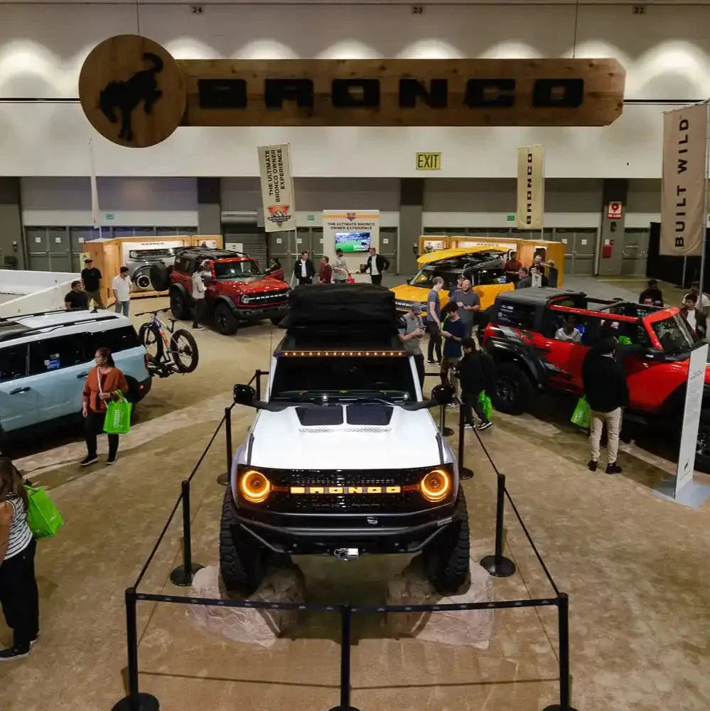 Integrated Roof LED Light Bar For Ford Bronco | ORACLE 18,000 Lumens 240W