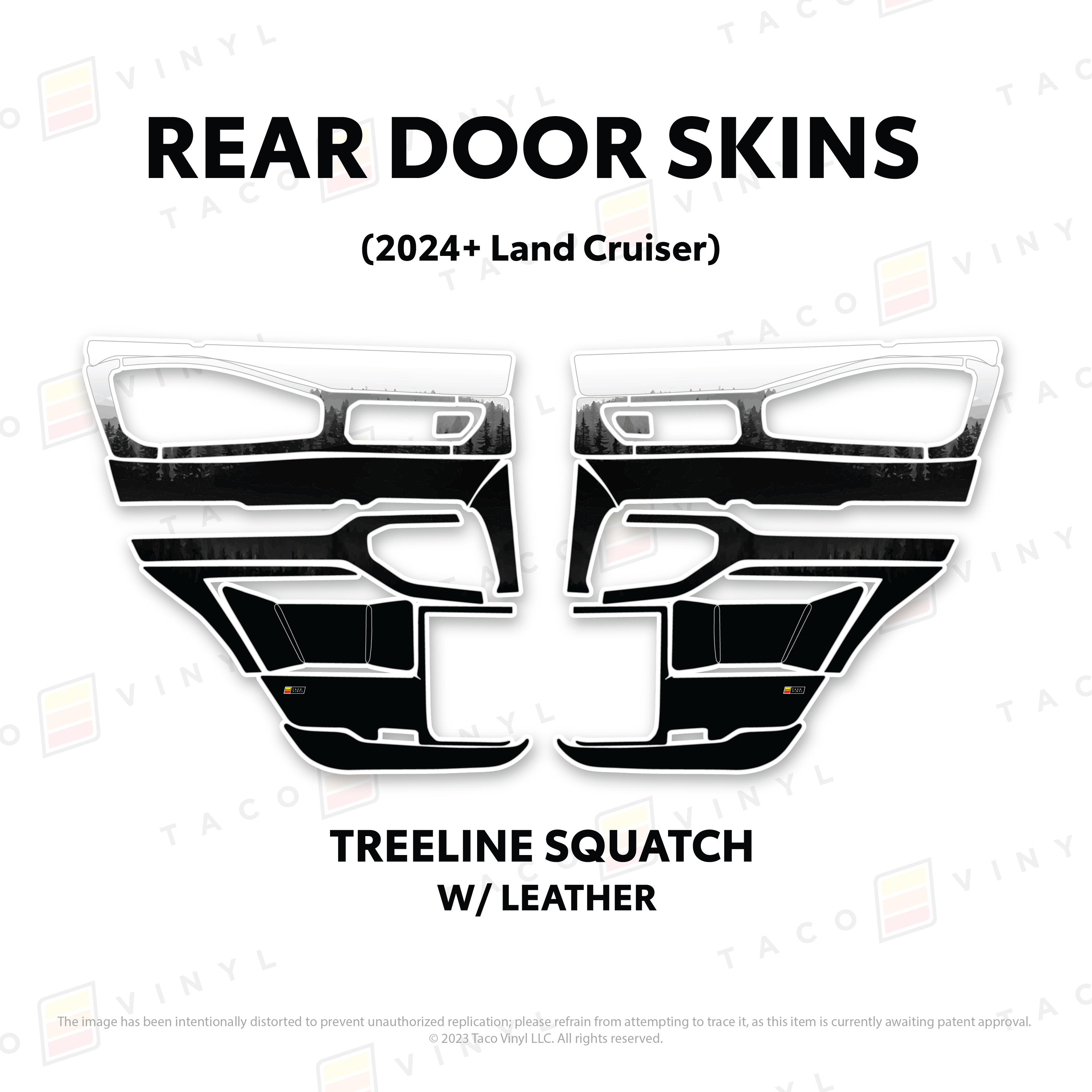2025+ Door Skins For Land Cruiser 250