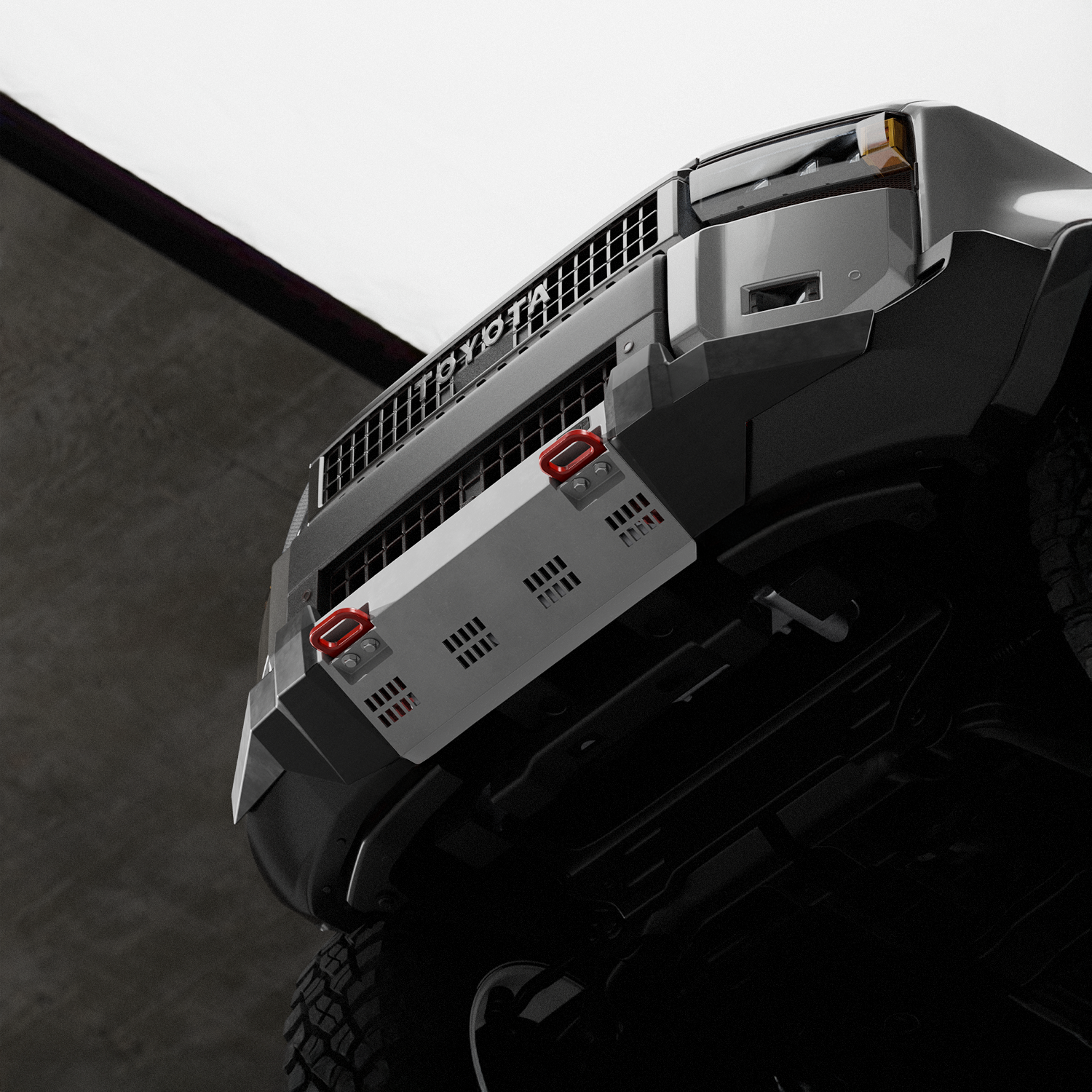 NYTOP Front Hybrid Bumper For 2024-Current Toyota Land Cruiser