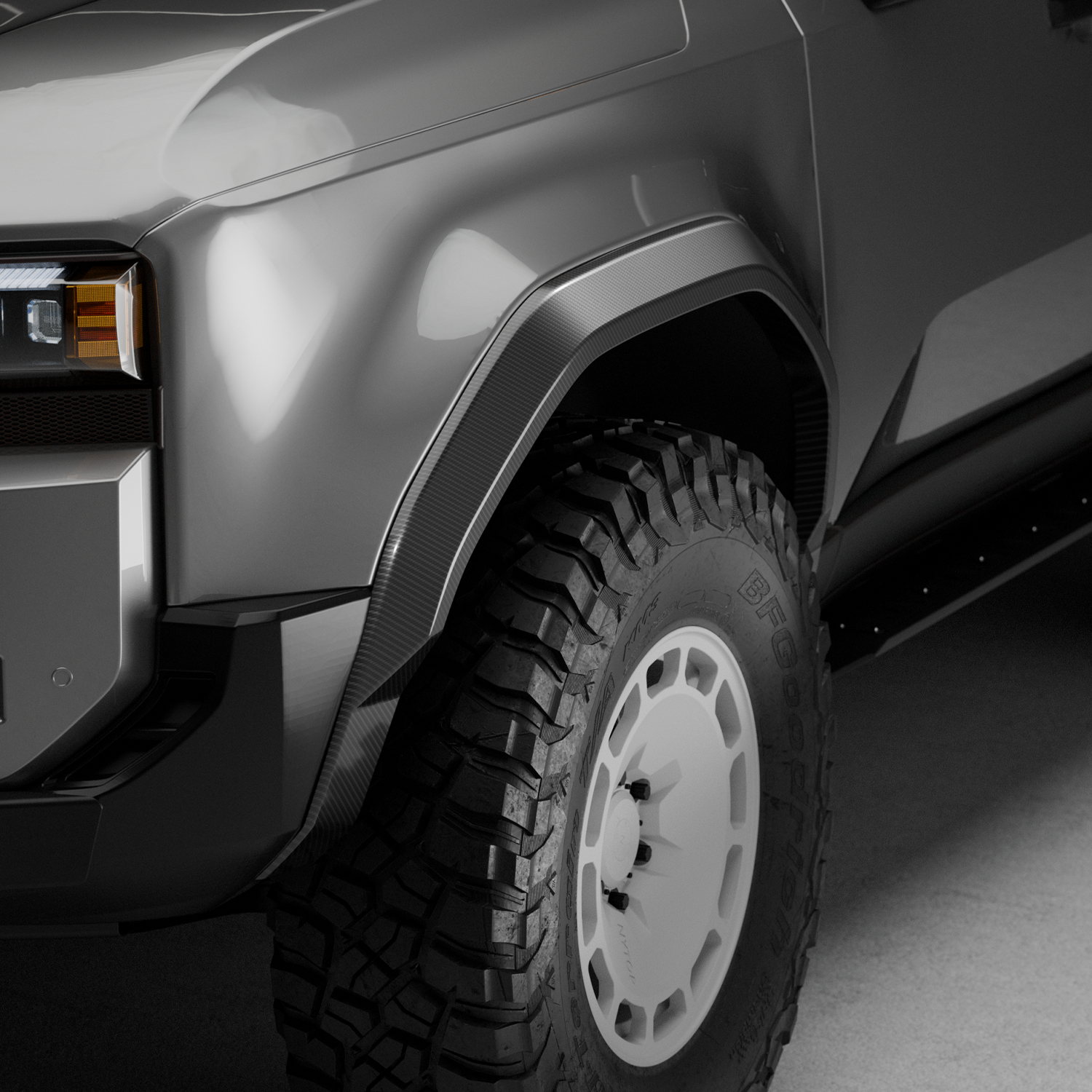 NYTOP Fender Flare Kit For 2024-Current Toyota Land Cruiser