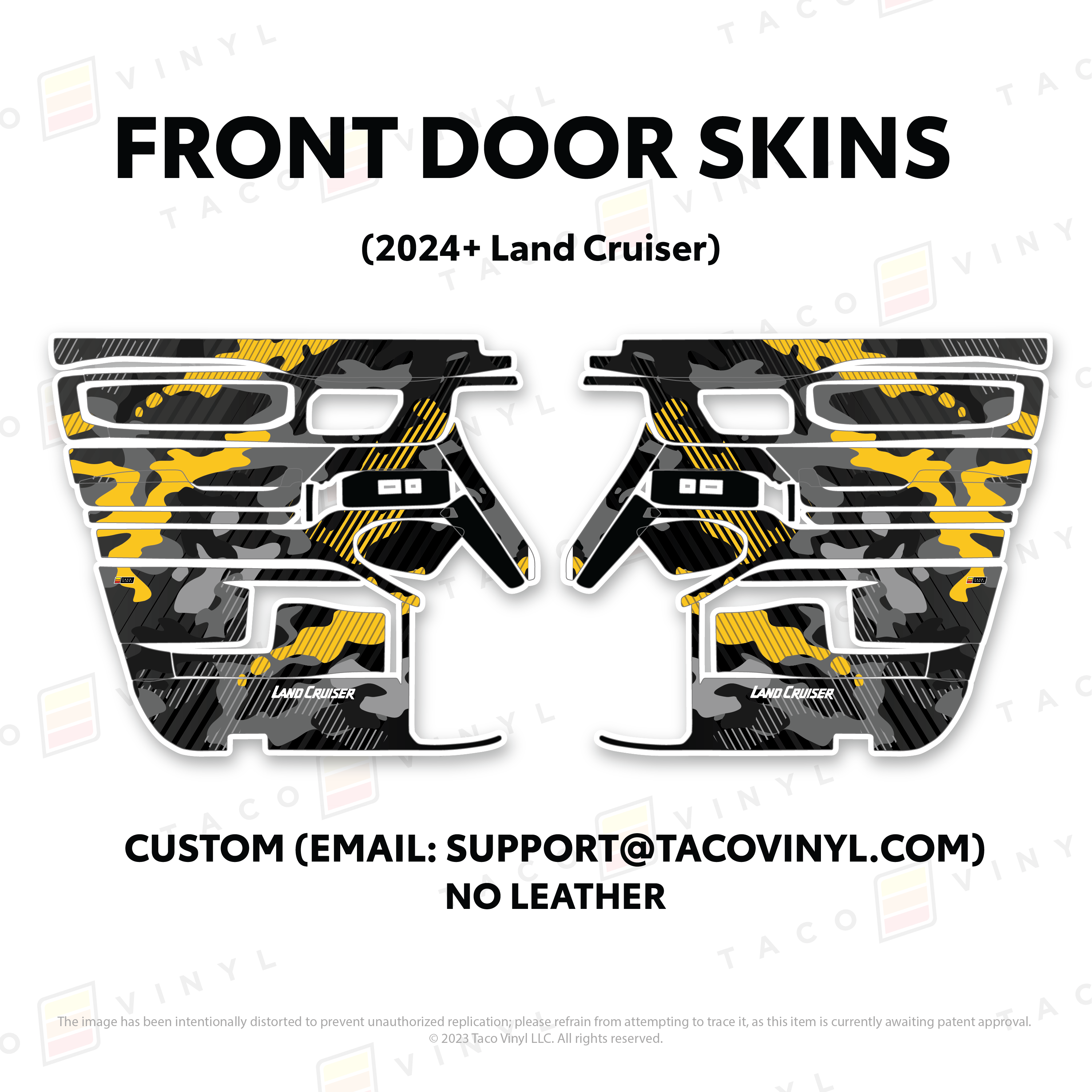 2025+ Door Skins For Land Cruiser 250