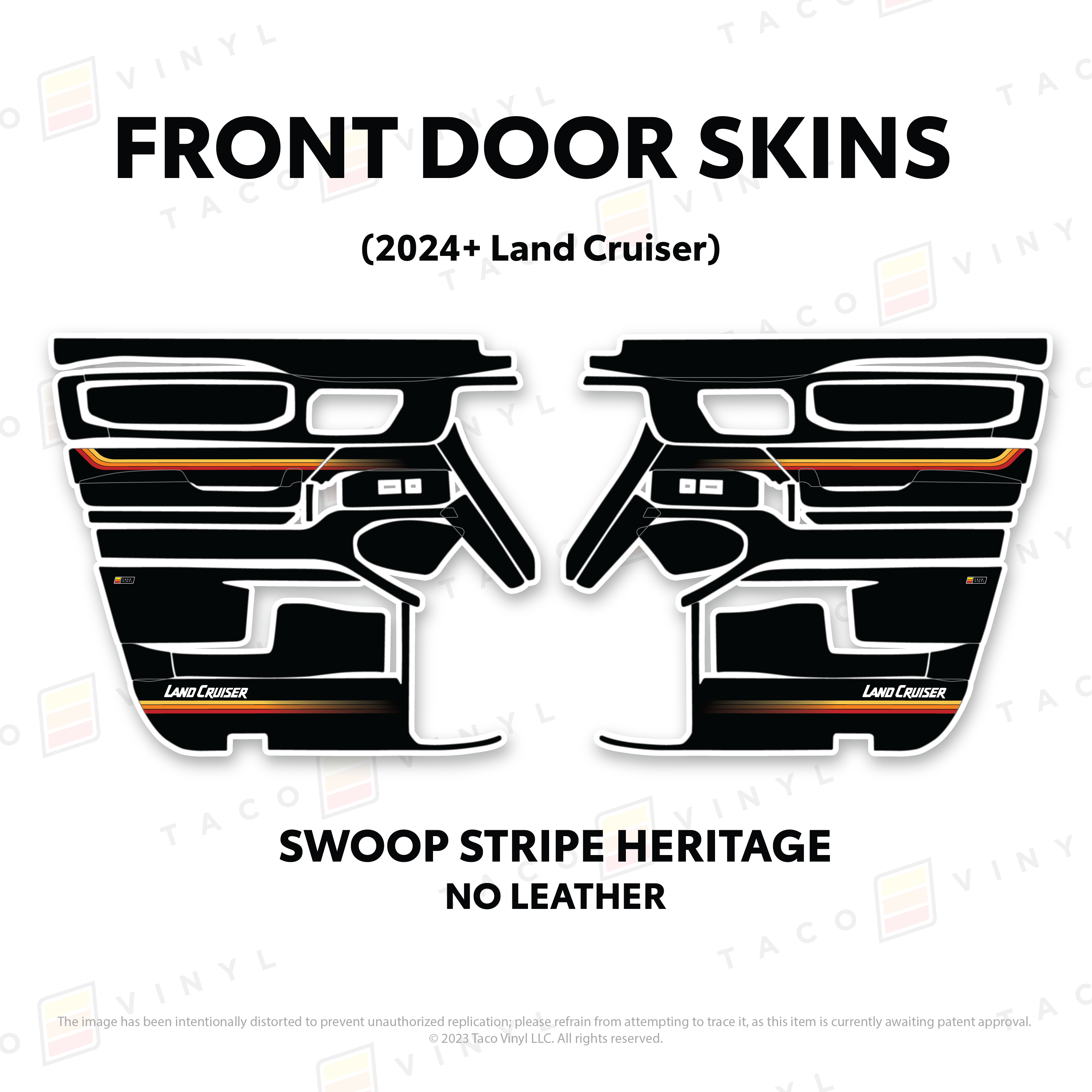 2025+ Door Skins For Land Cruiser 250