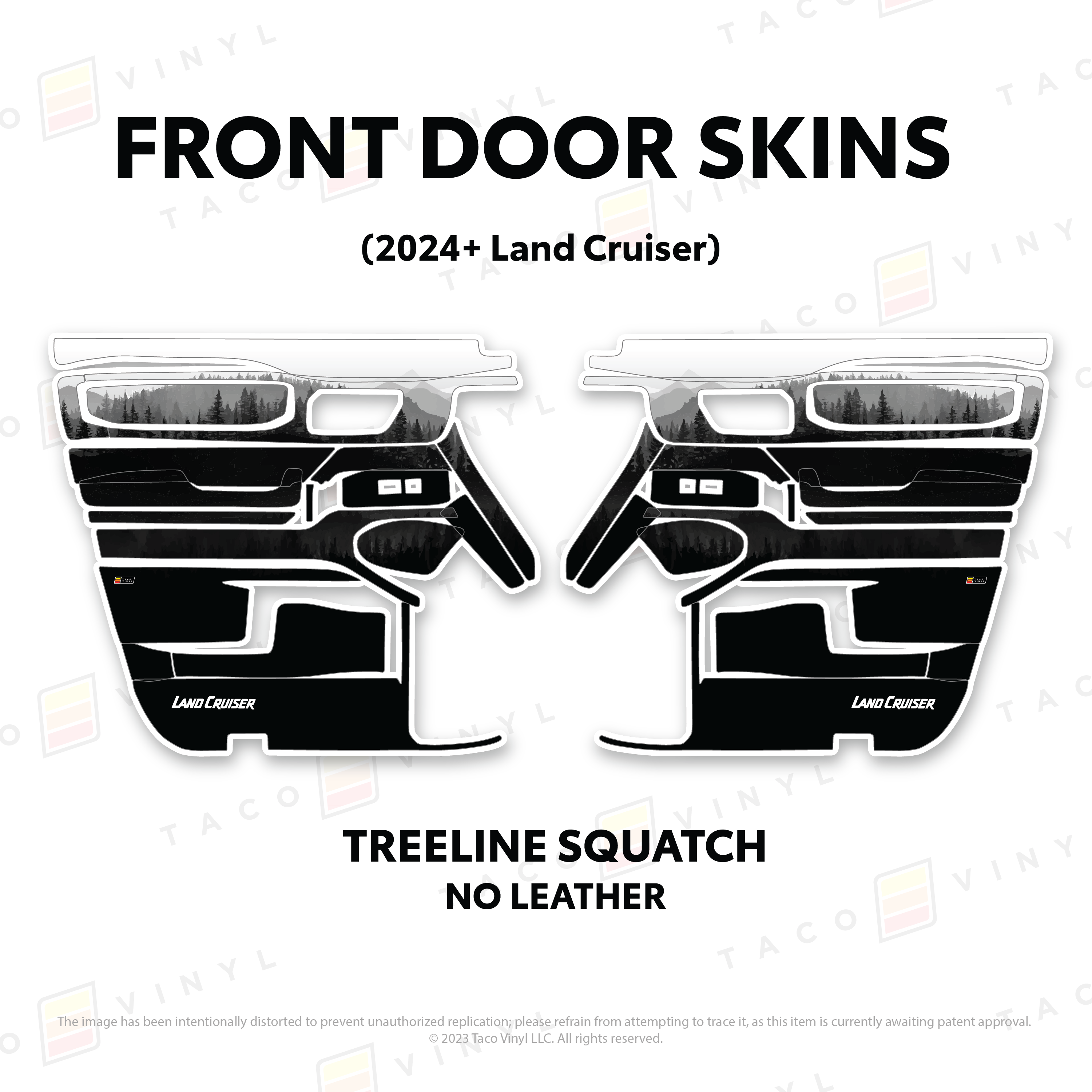 2025+ Door Skins For Land Cruiser 250