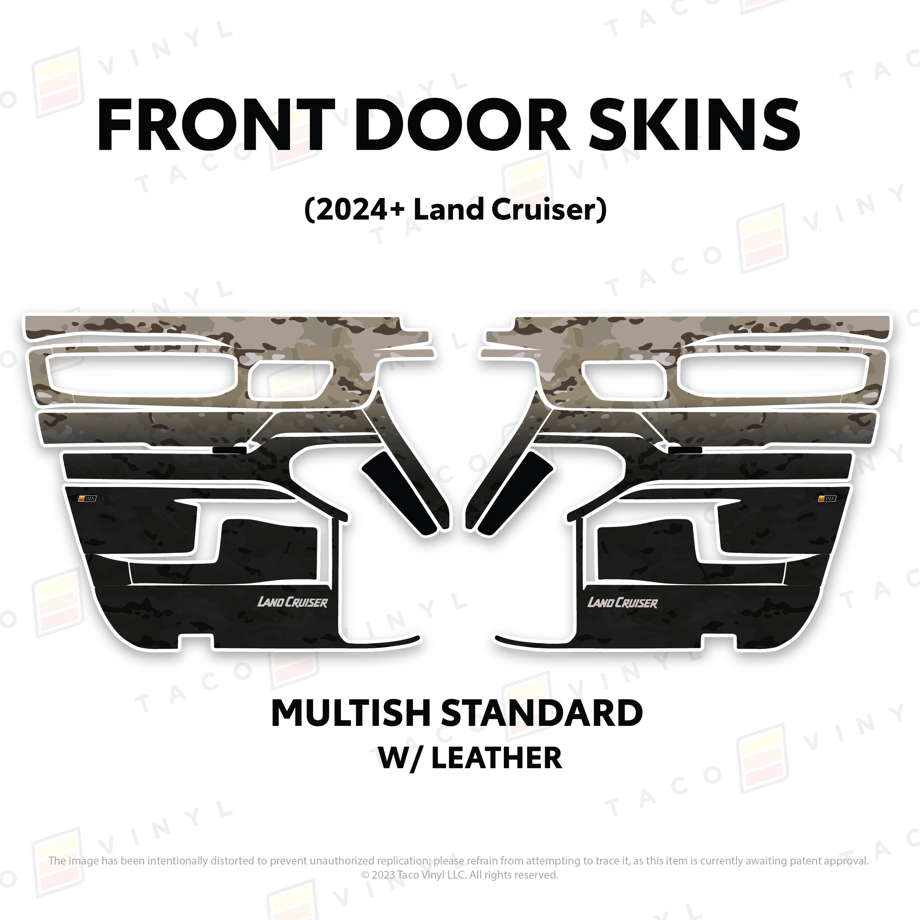2025+ Door Skins For Land Cruiser 250