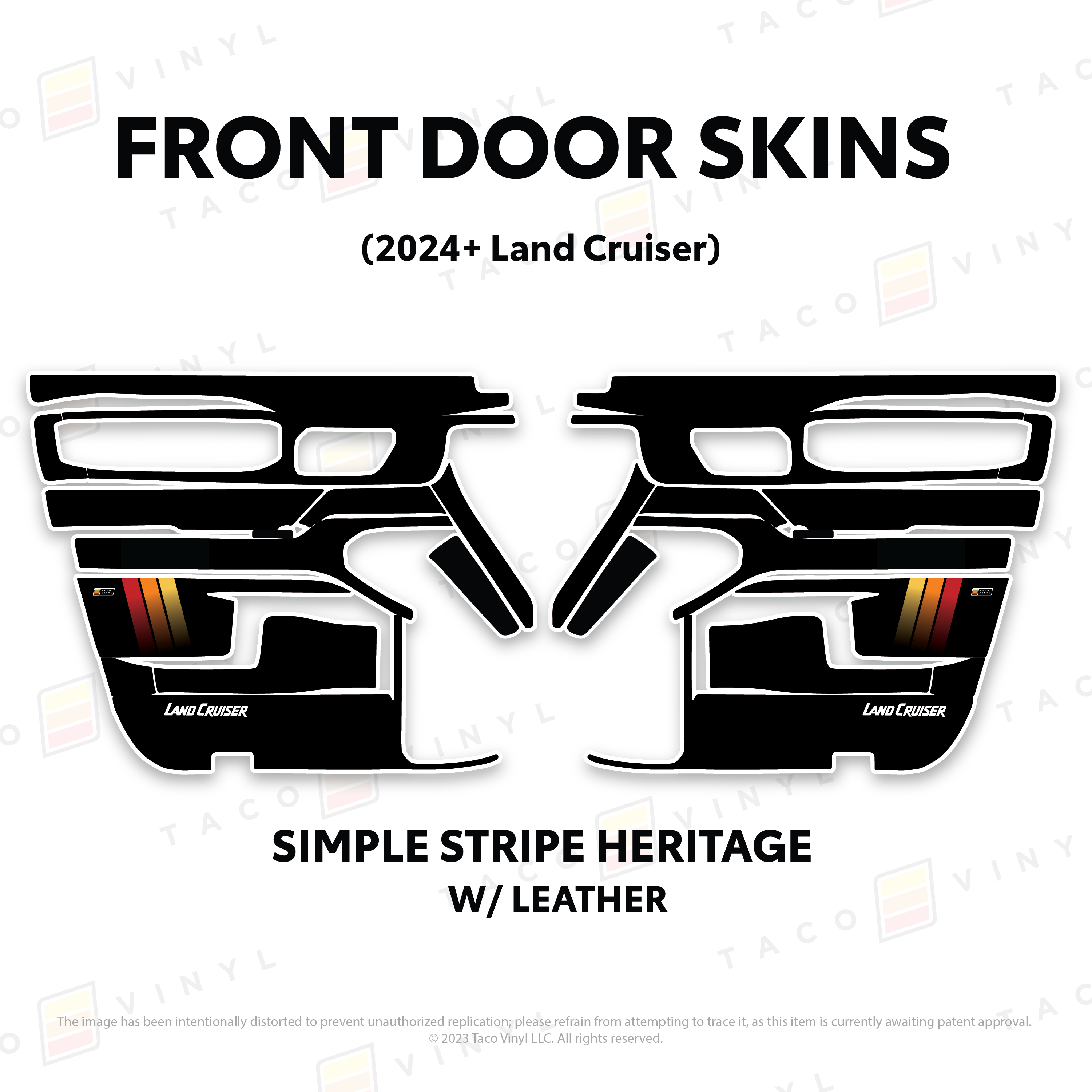 2025+ Door Skins For Land Cruiser 250