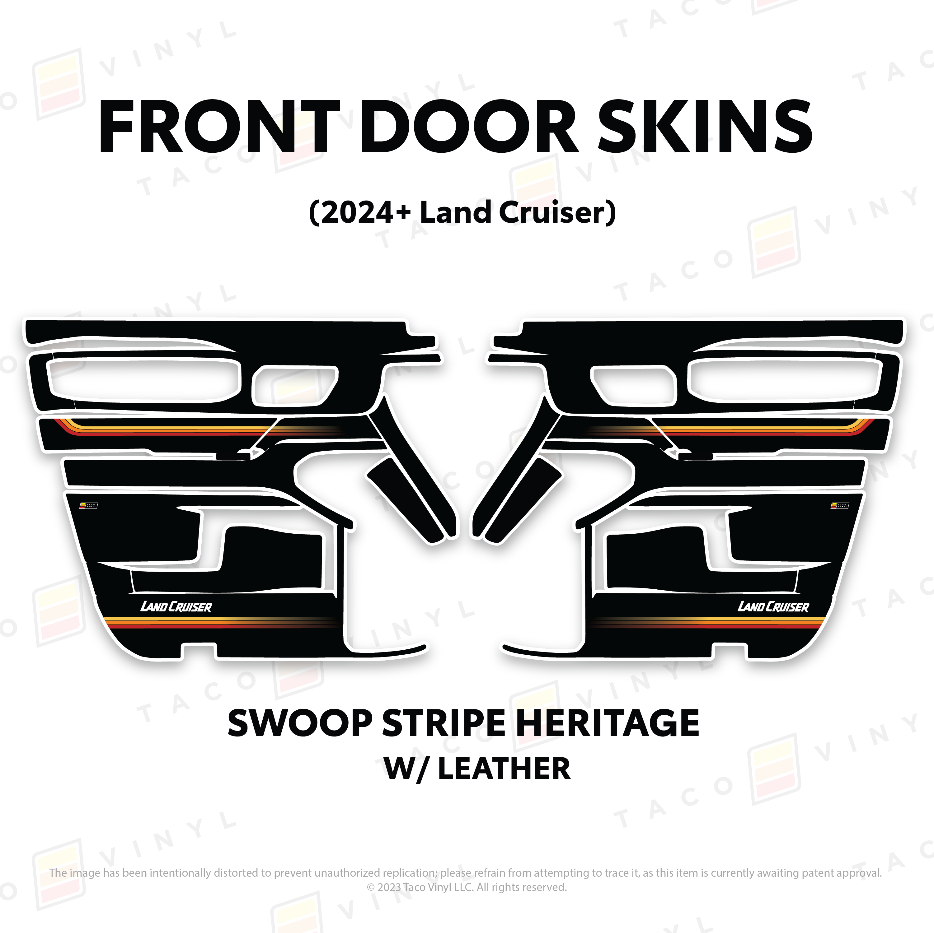 2025+ Door Skins For Land Cruiser 250
