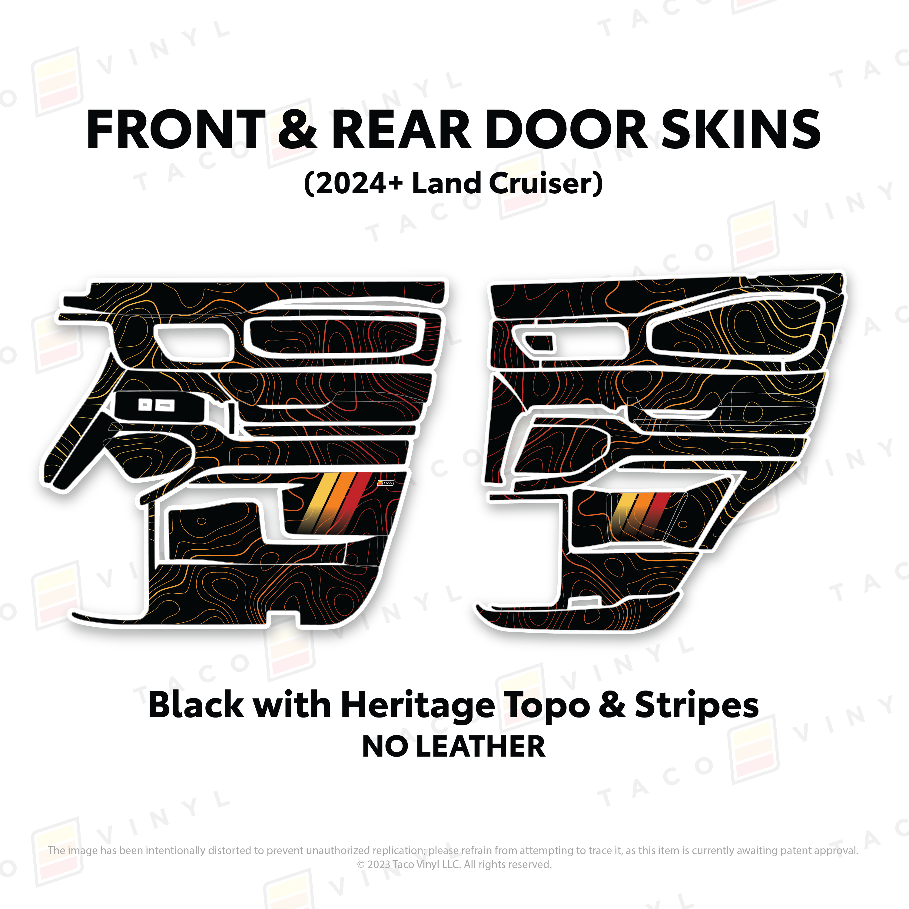 2025+ Door Skins For Land Cruiser 250