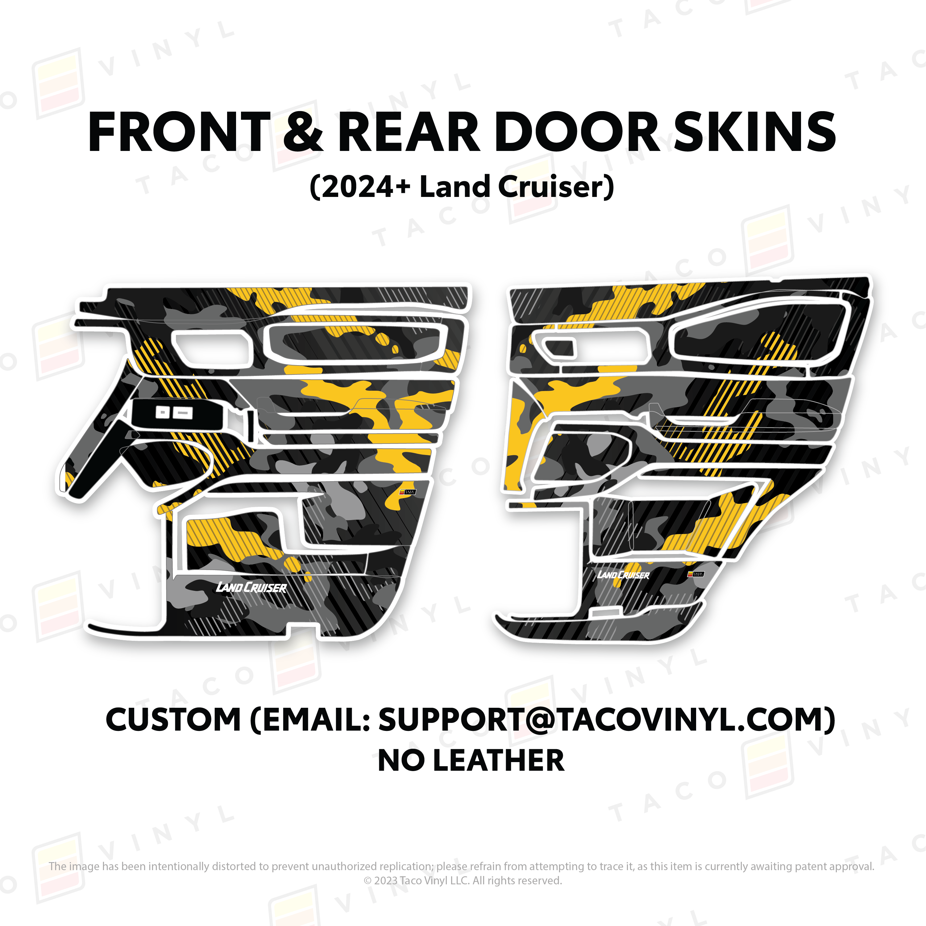 2025+ Door Skins For Land Cruiser 250