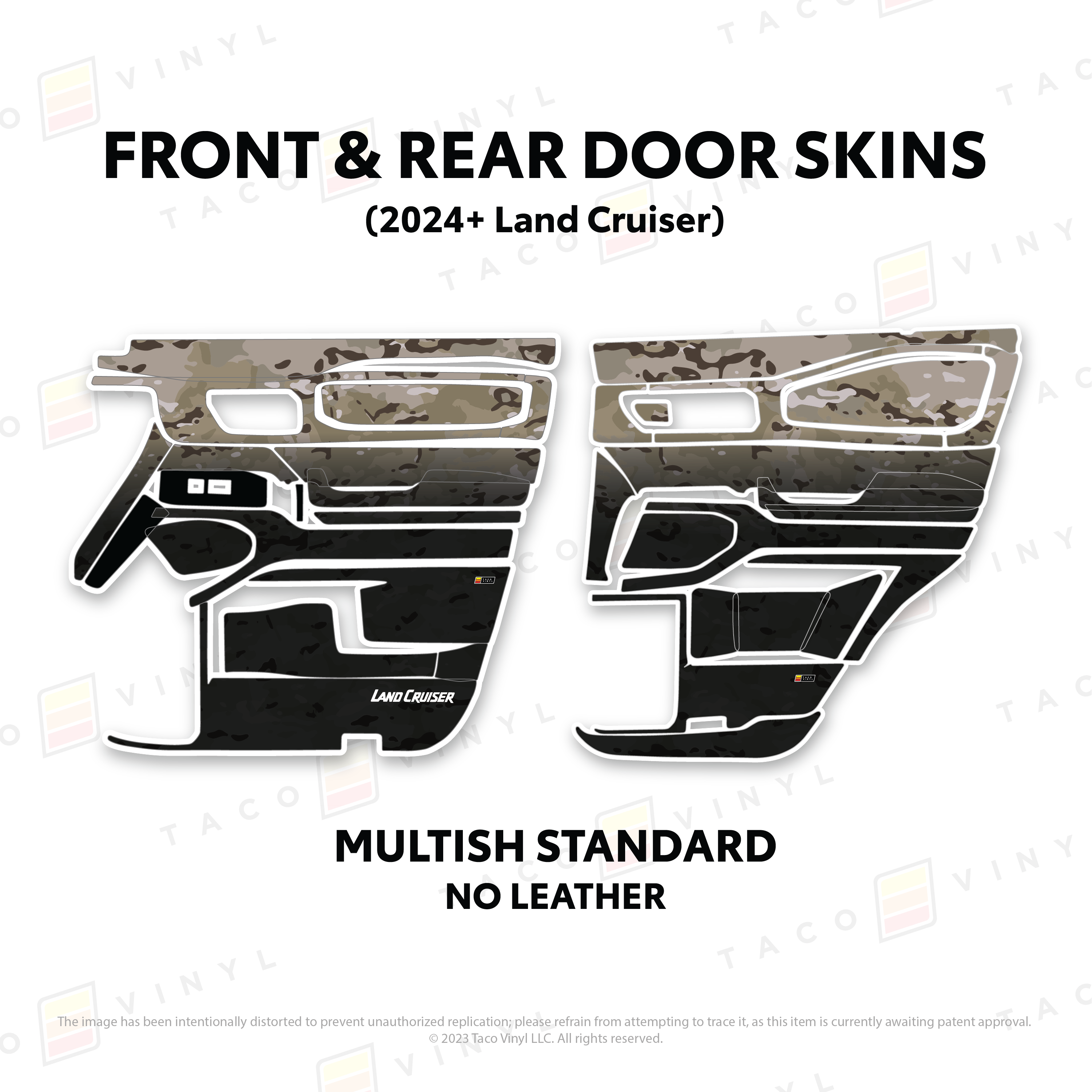 2025+ Door Skins For Land Cruiser 250
