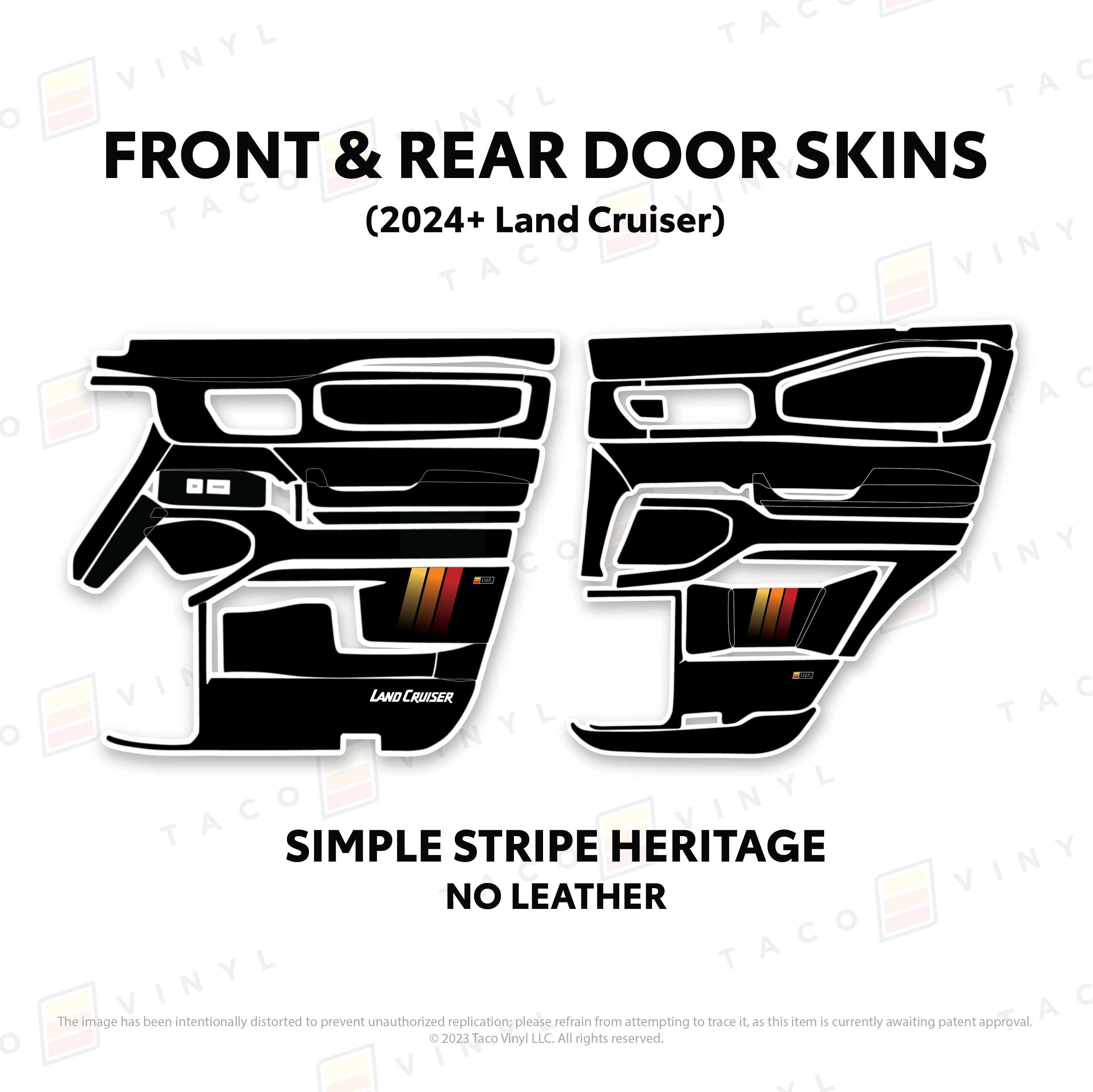 2025+ Door Skins For Land Cruiser 250