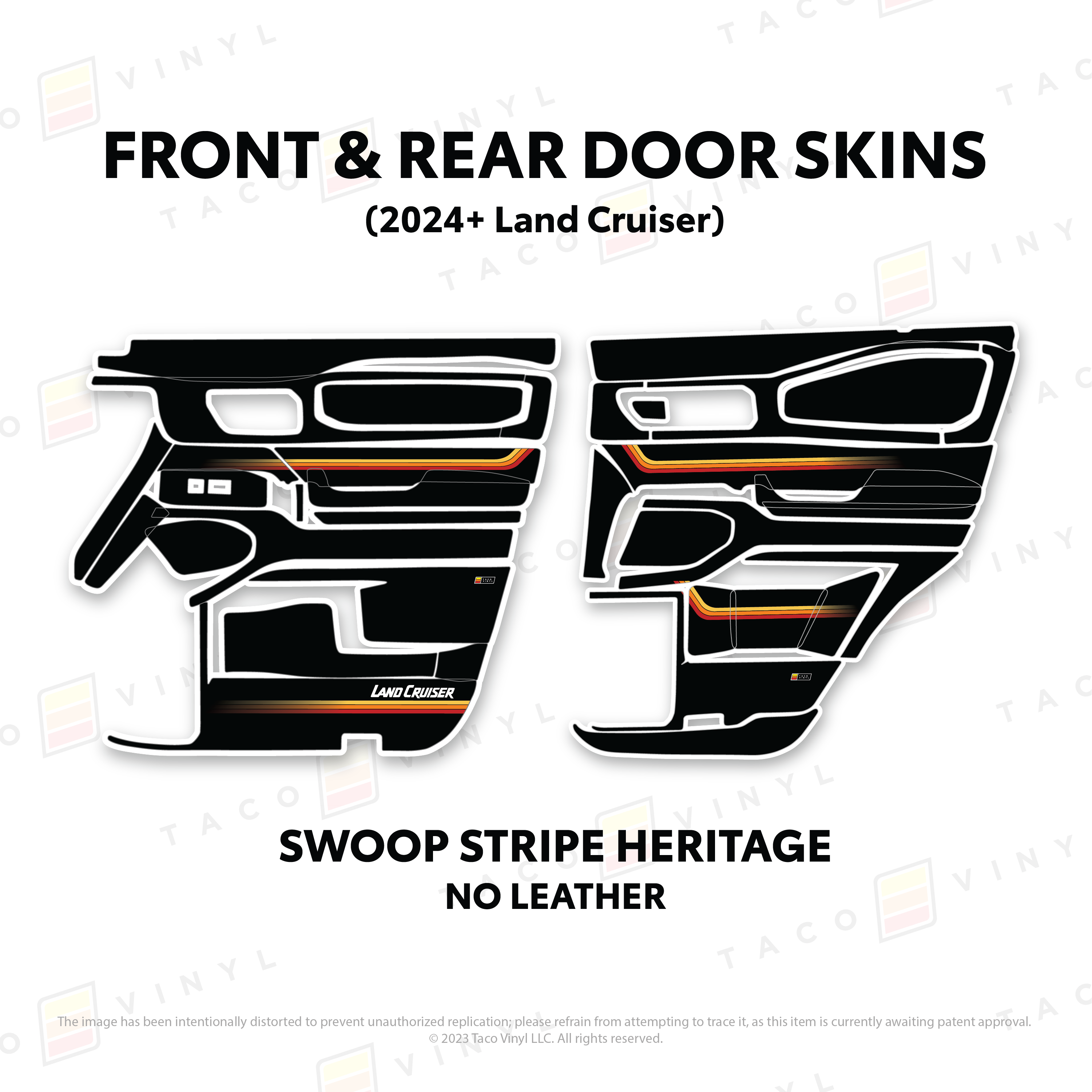 2025+ Door Skins For Land Cruiser 250