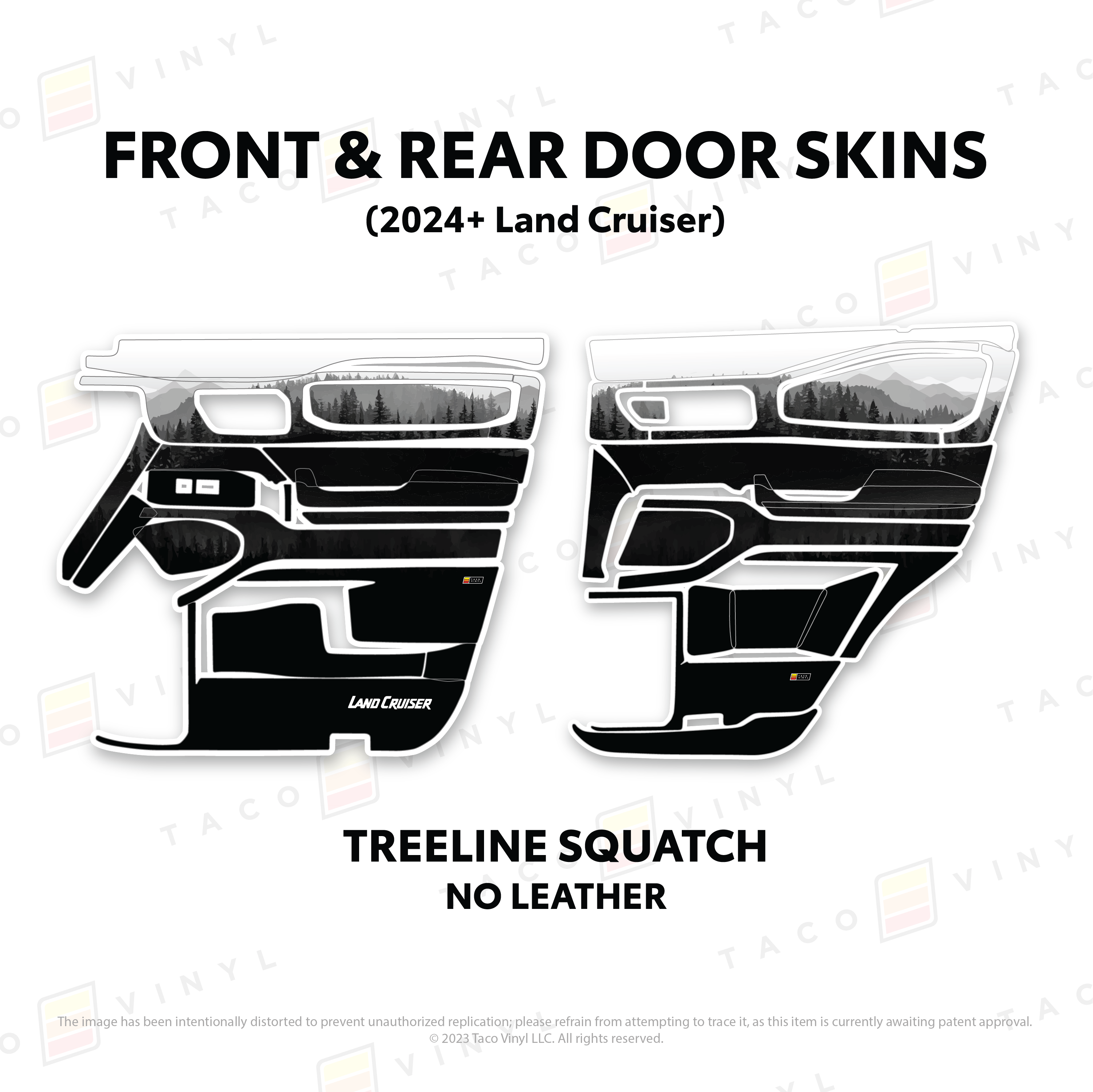 2025+ Door Skins For Land Cruiser 250