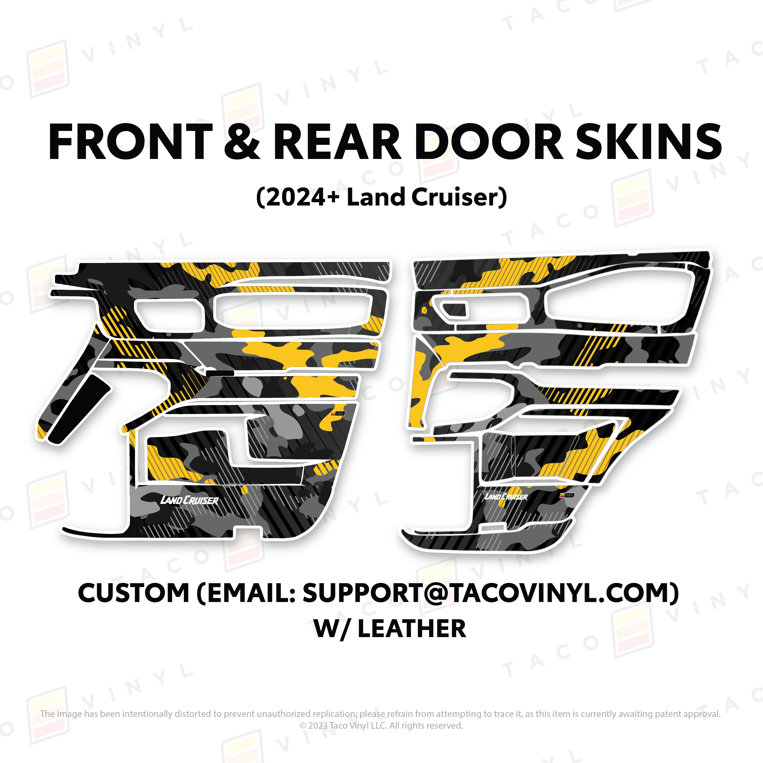 2025+ Door Skins For Land Cruiser 250