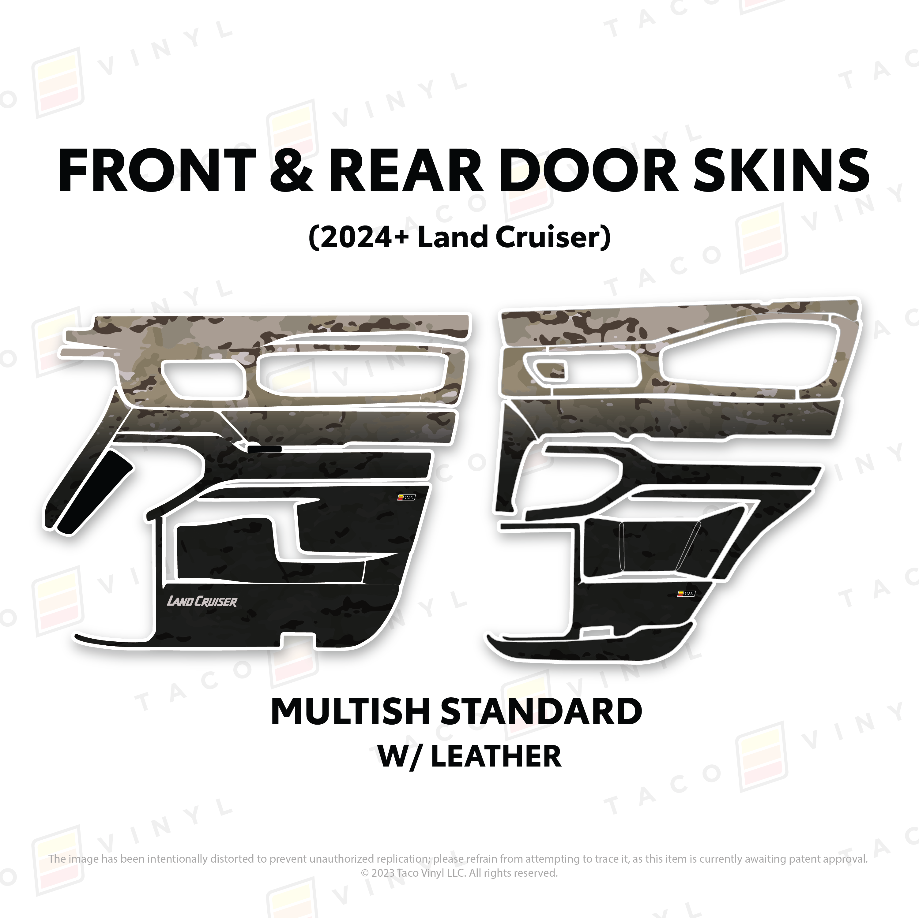 2025+ Door Skins For Land Cruiser 250