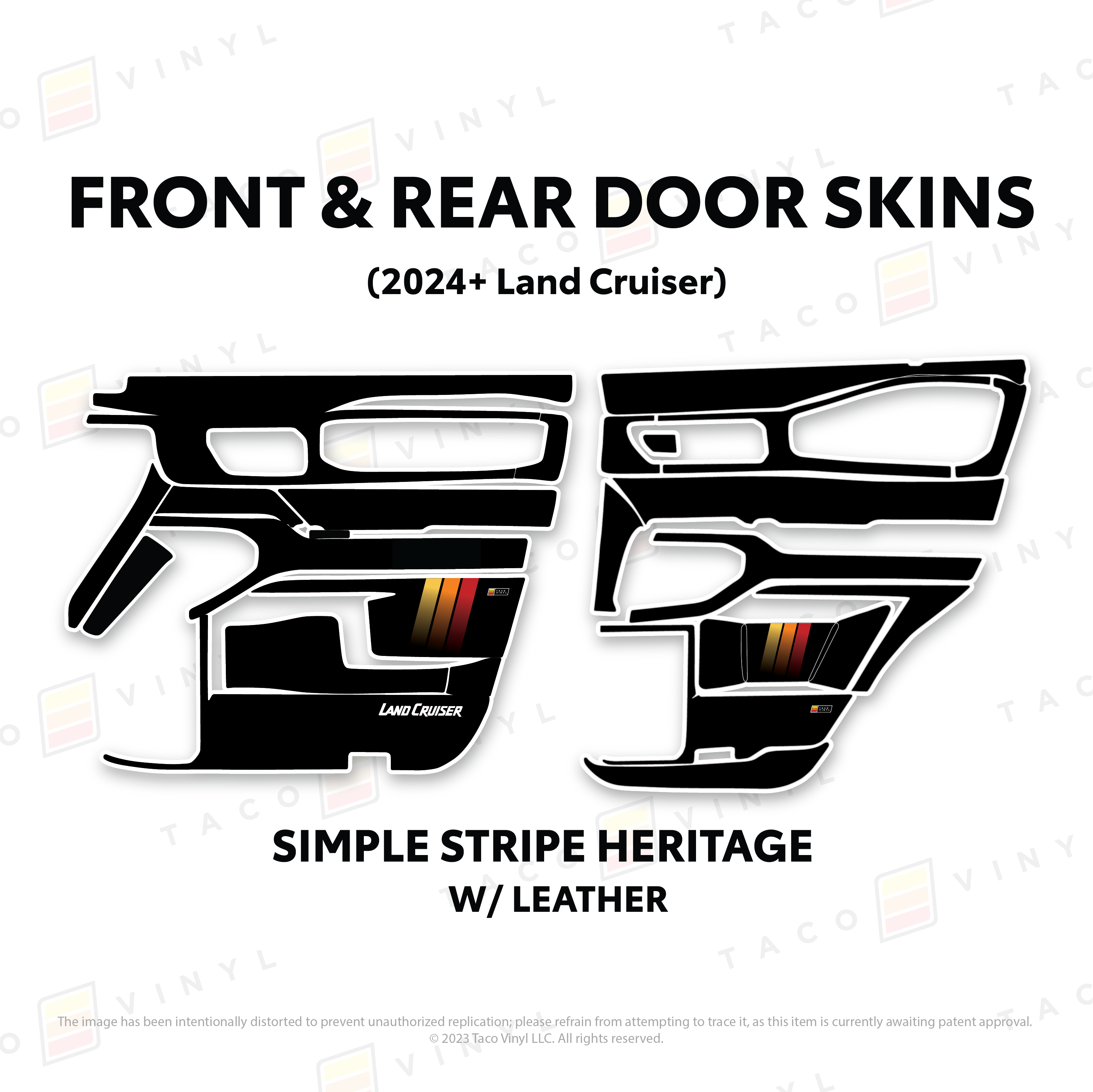 2025+ Door Skins For Land Cruiser 250