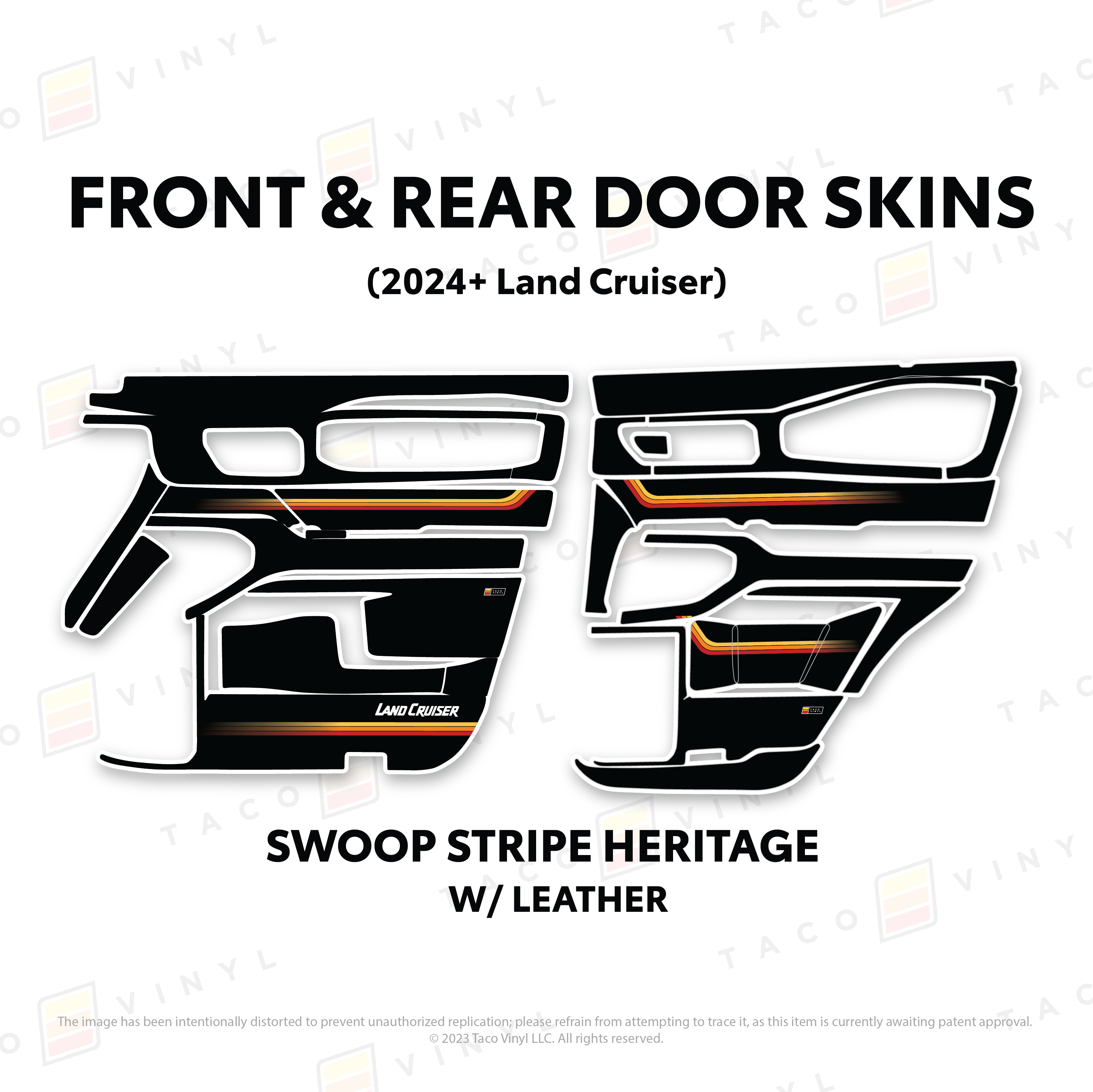 2025+ Door Skins For Land Cruiser 250