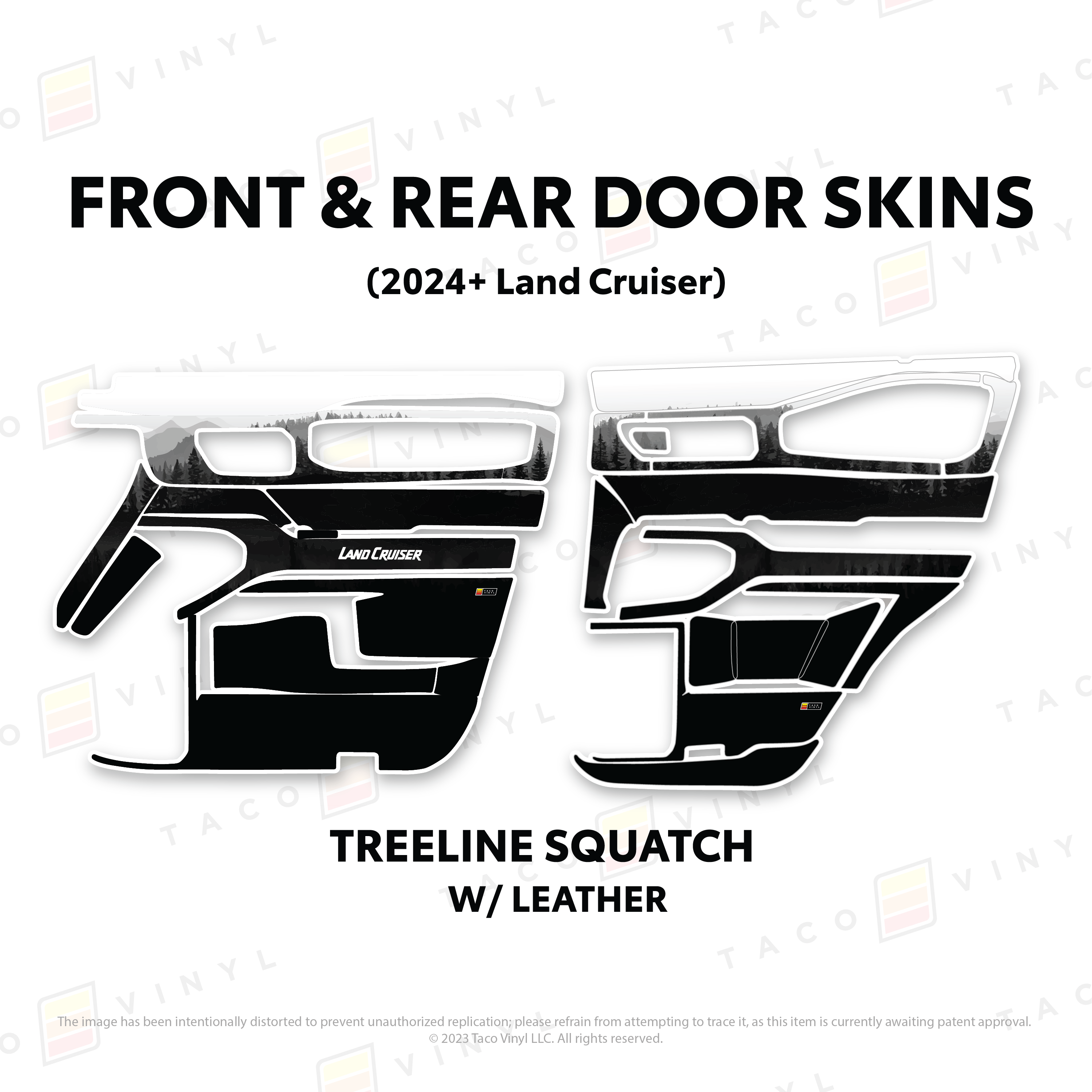 2025+ Door Skins For Land Cruiser 250