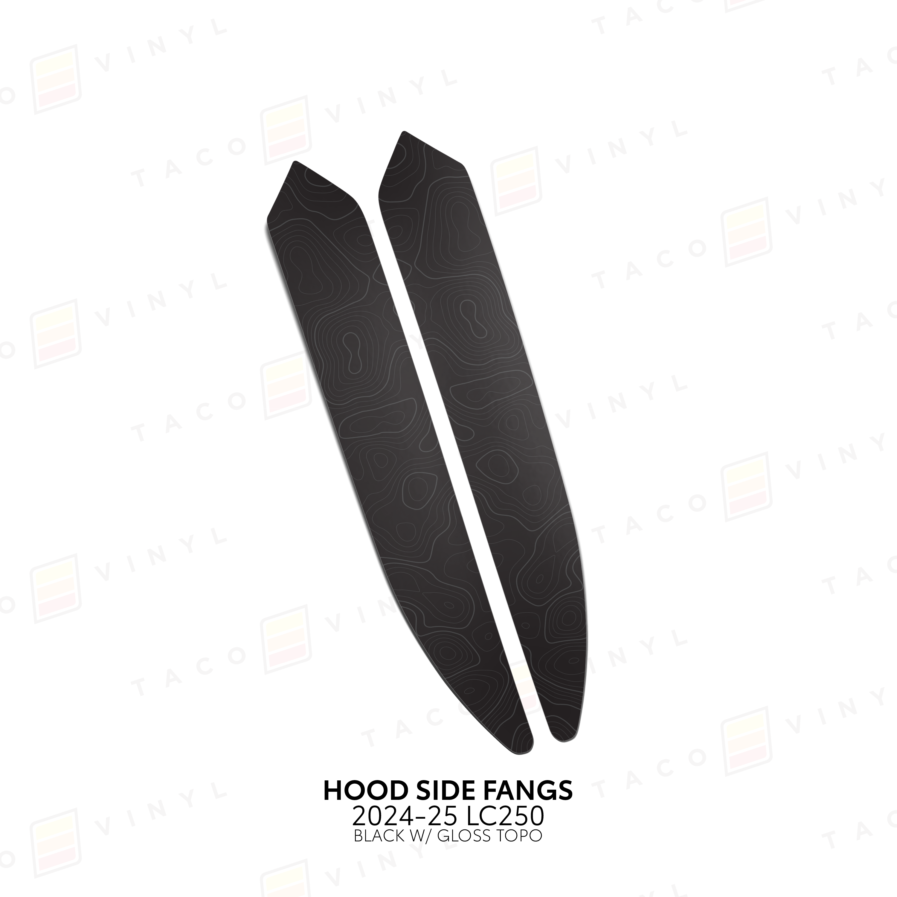 2024+ Hood Side Fangs For Land Cruiser 250