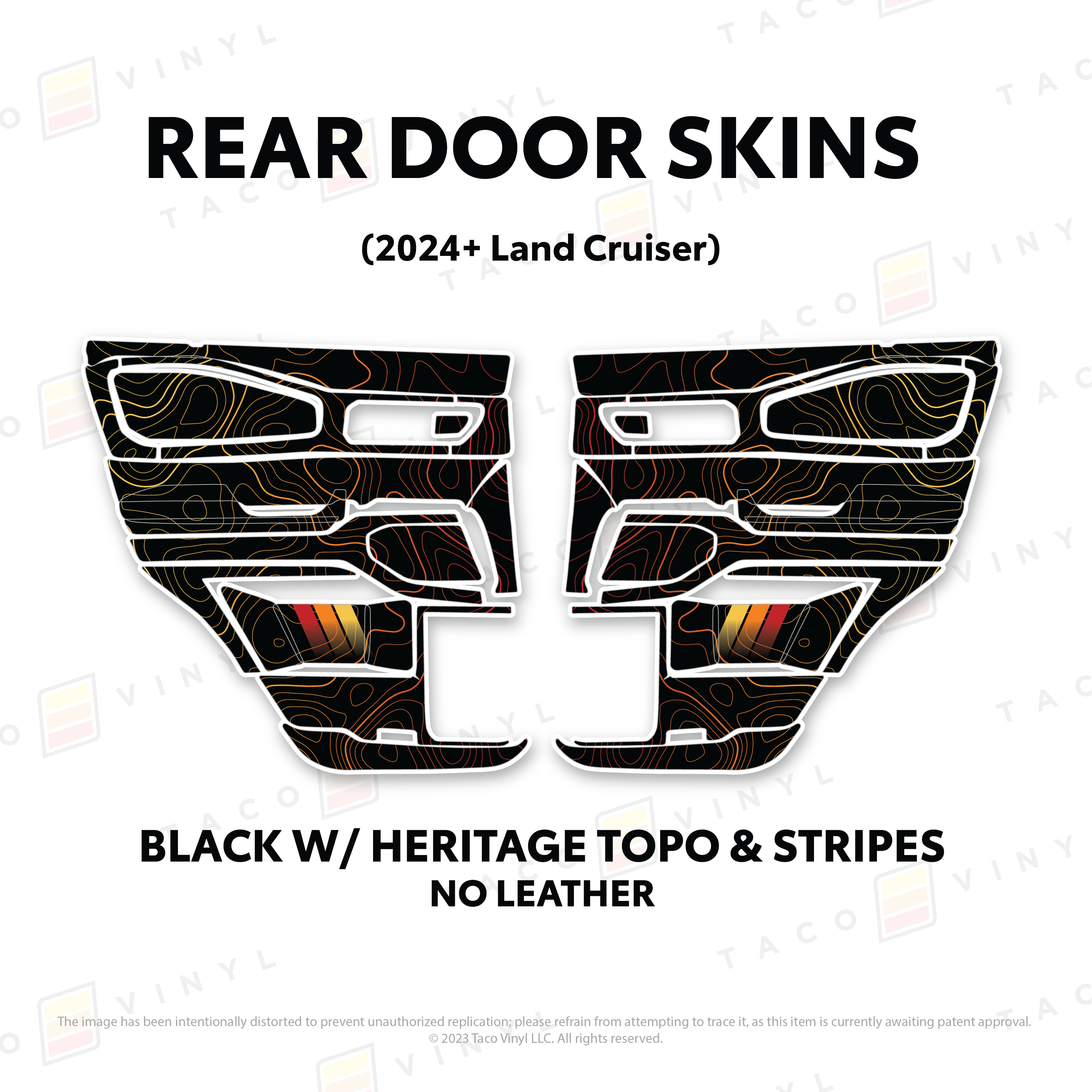 2025+ Door Skins For Land Cruiser 250