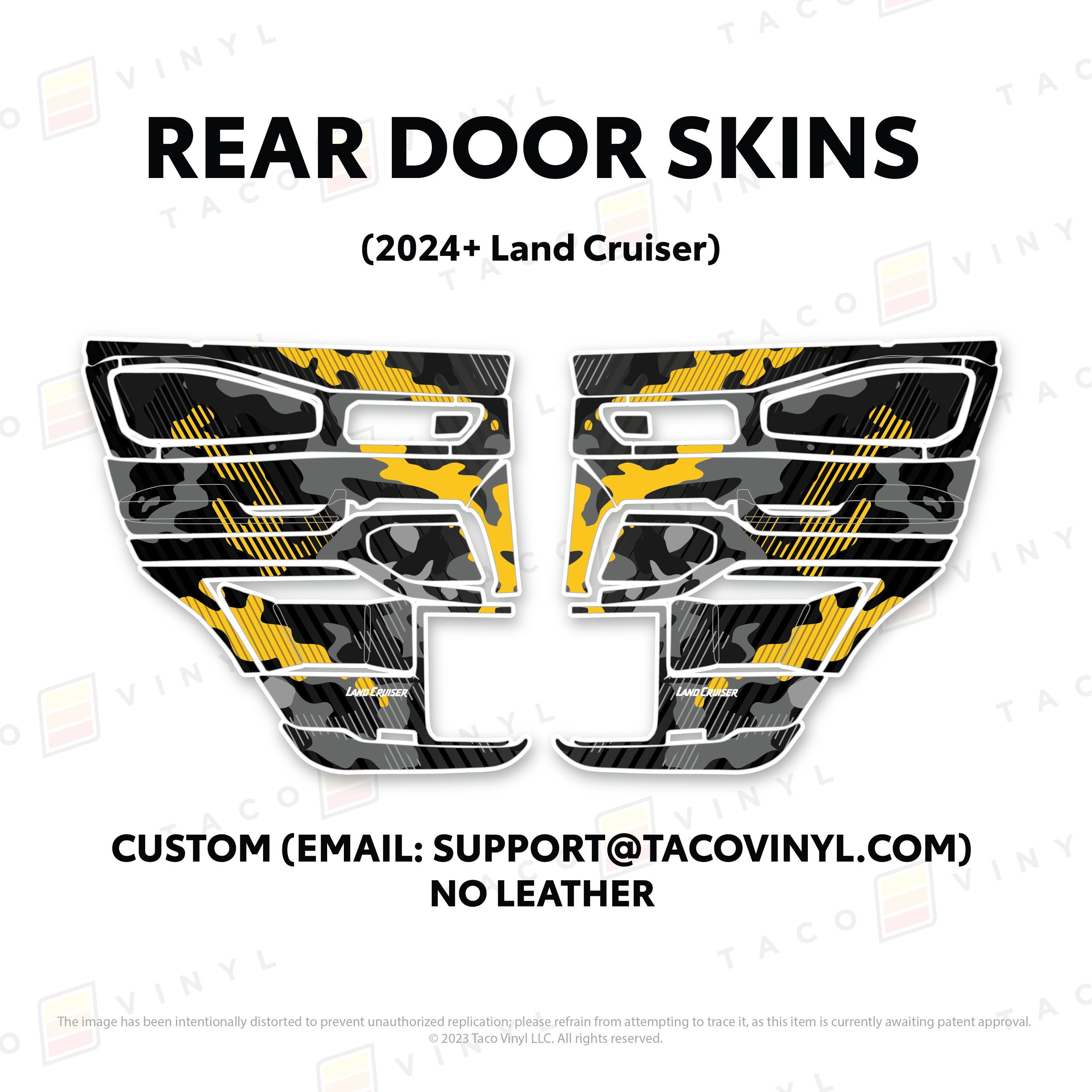 2025+ Door Skins For Land Cruiser 250
