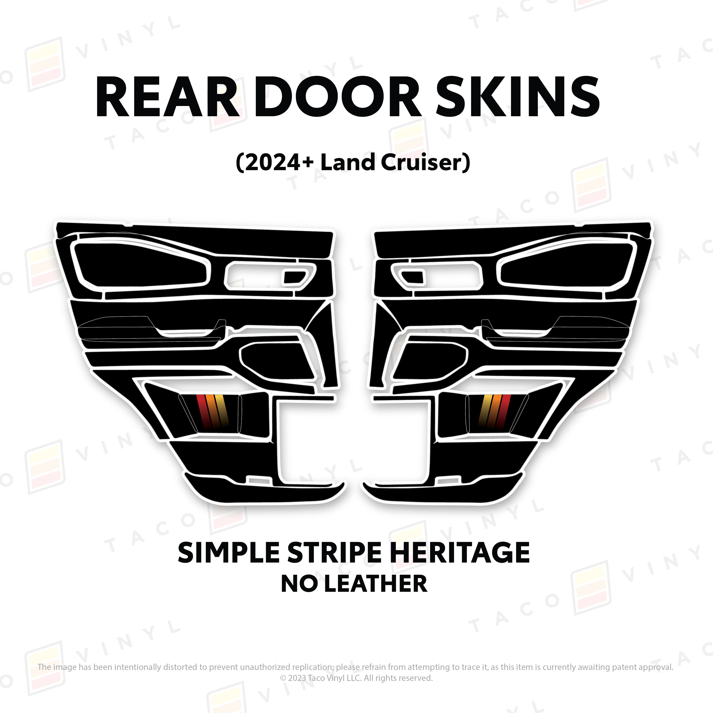 2025+ Door Skins For Land Cruiser 250