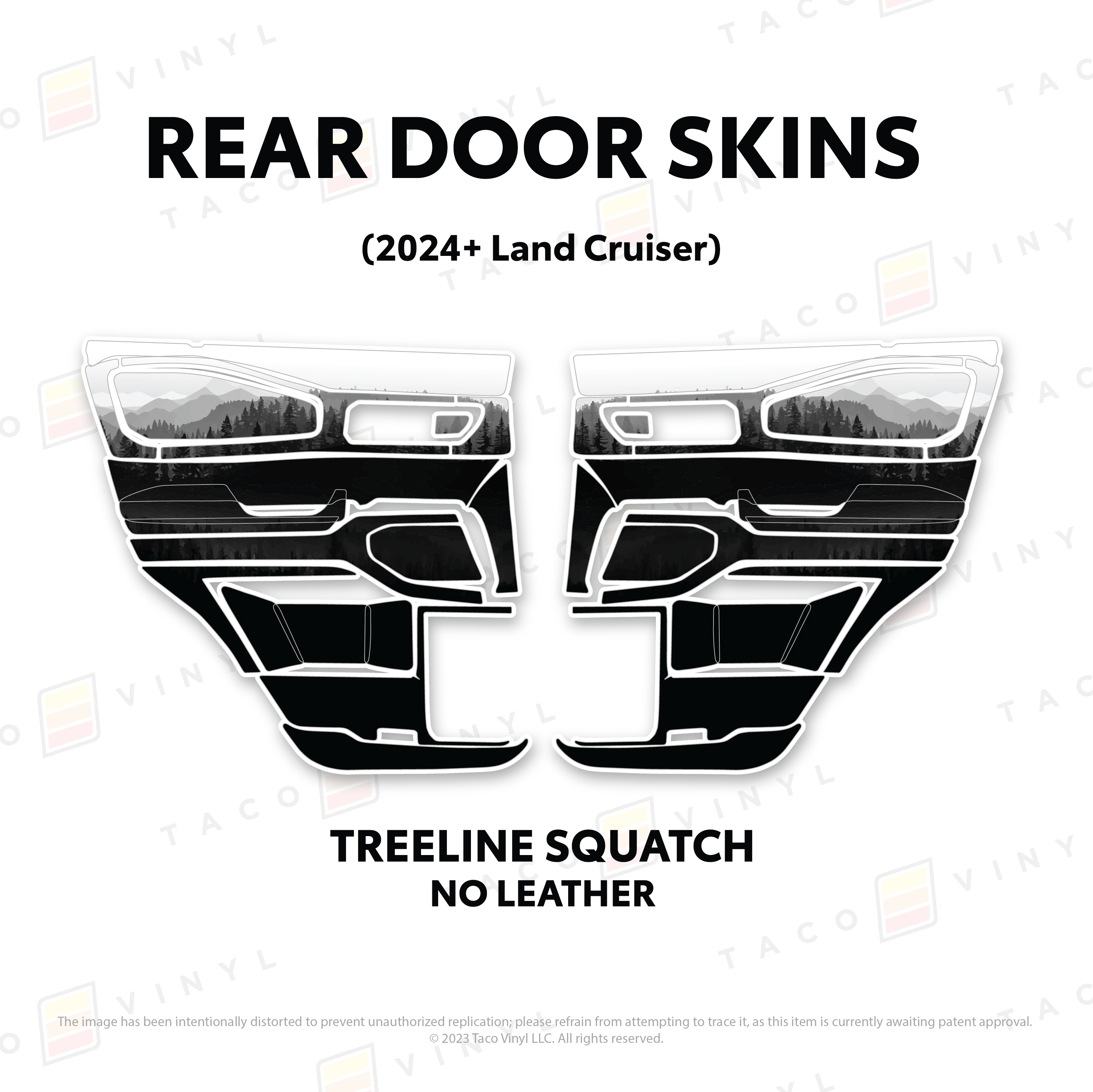 2025+ Door Skins For Land Cruiser 250
