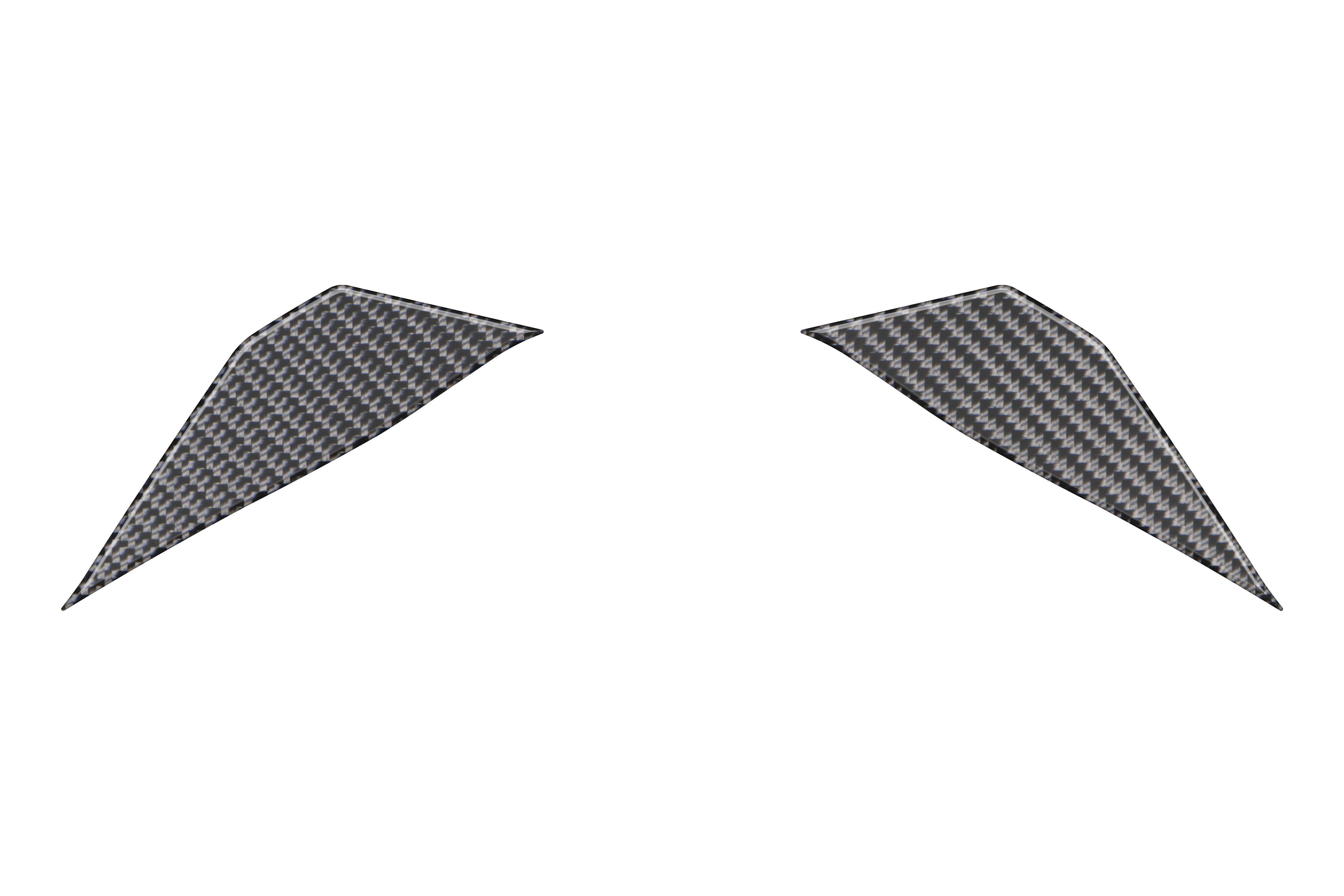Front Bumper Top Sides Overlays Fits 2024-2026 Toyota Land Cruiser